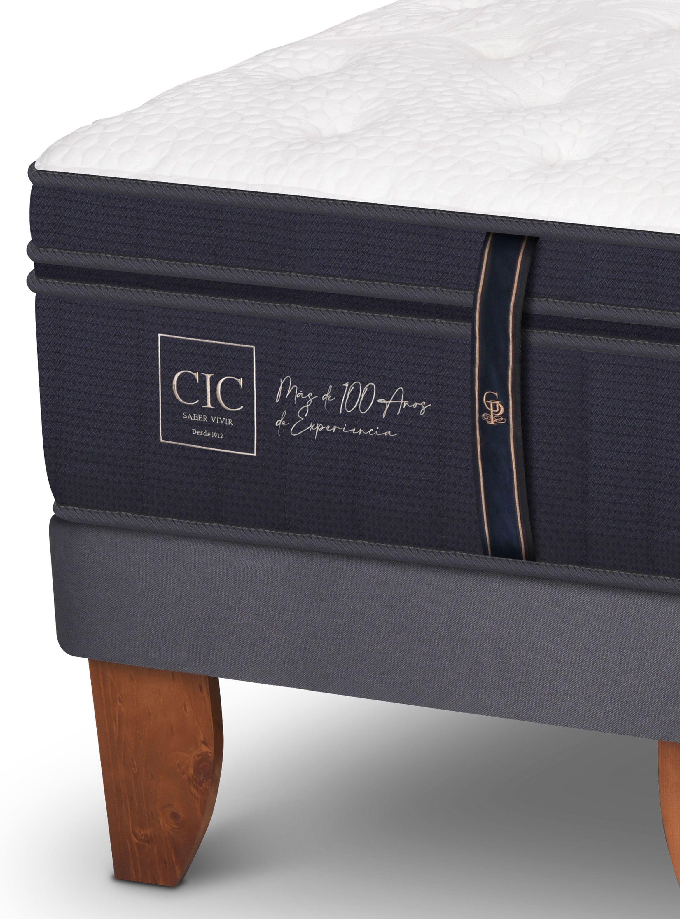 Cama Europea Grand Premium 2 Plazas Base Dividida Monterrey-3