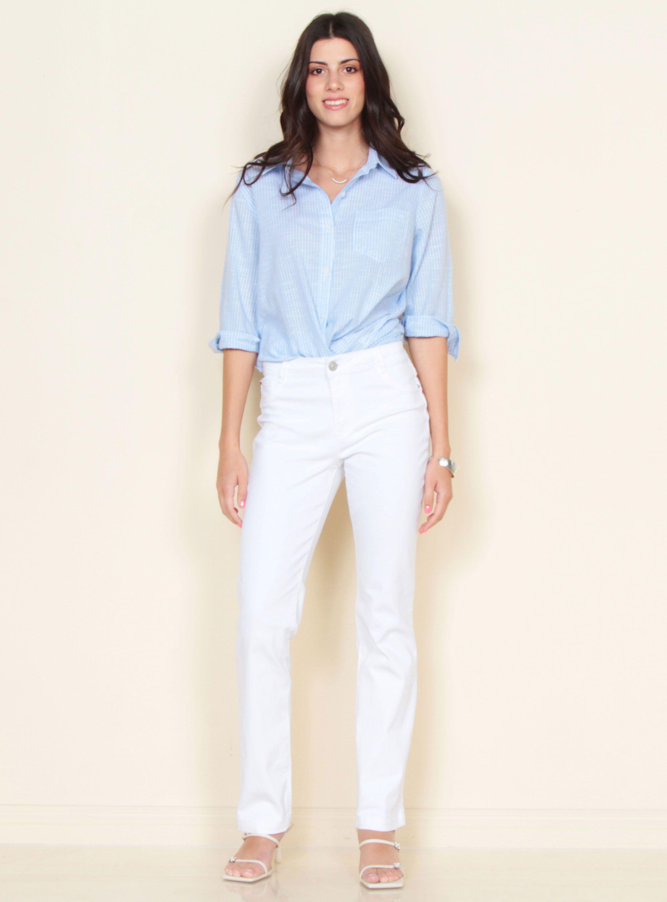 Jeans Recto Tiro Alto Push In Push Up Pretina-3