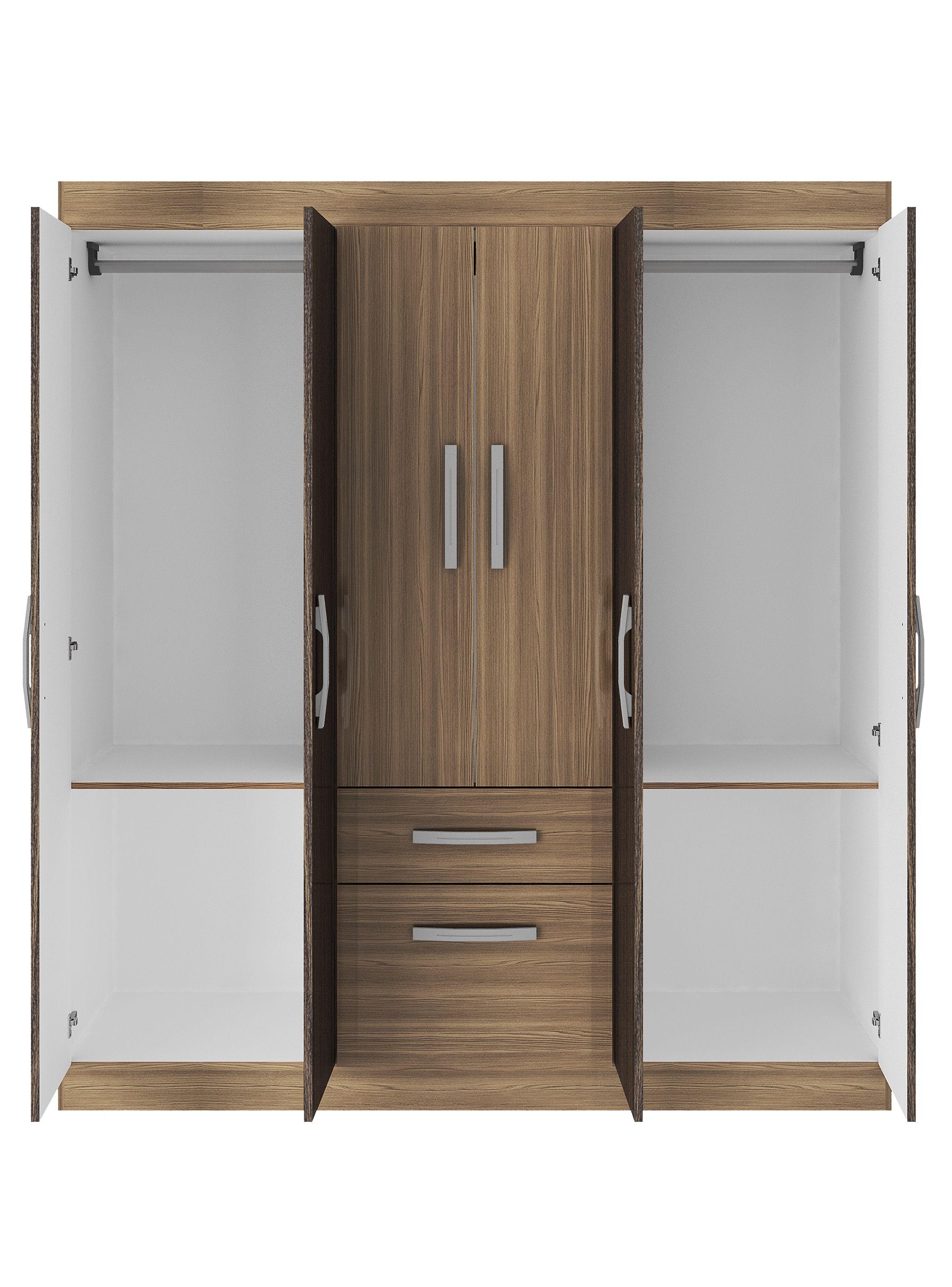 Clóset Bali 6 Puertas + 1 Cajón Zapatero-3