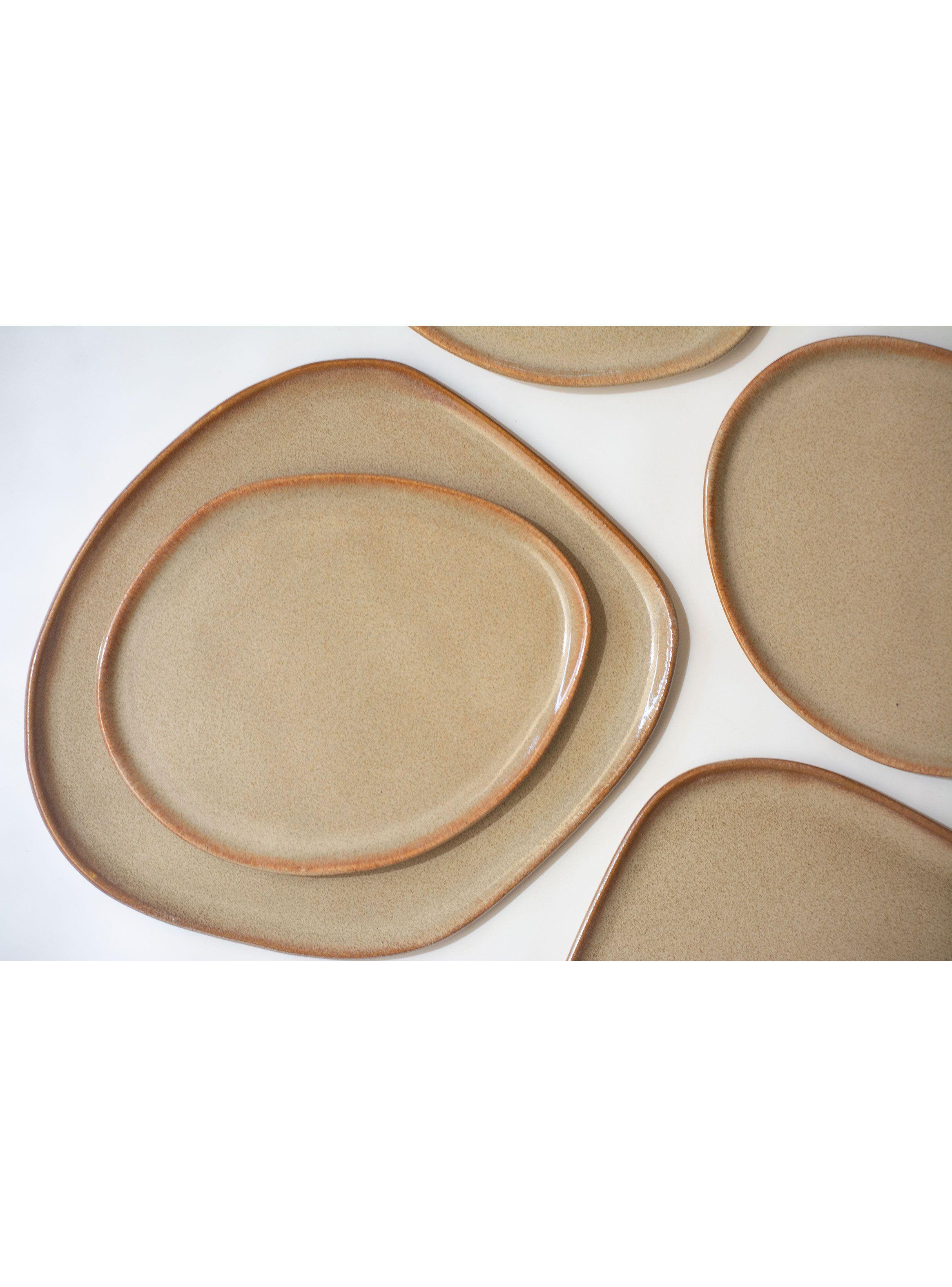 Plato Cerámica Gres 20 cm-3