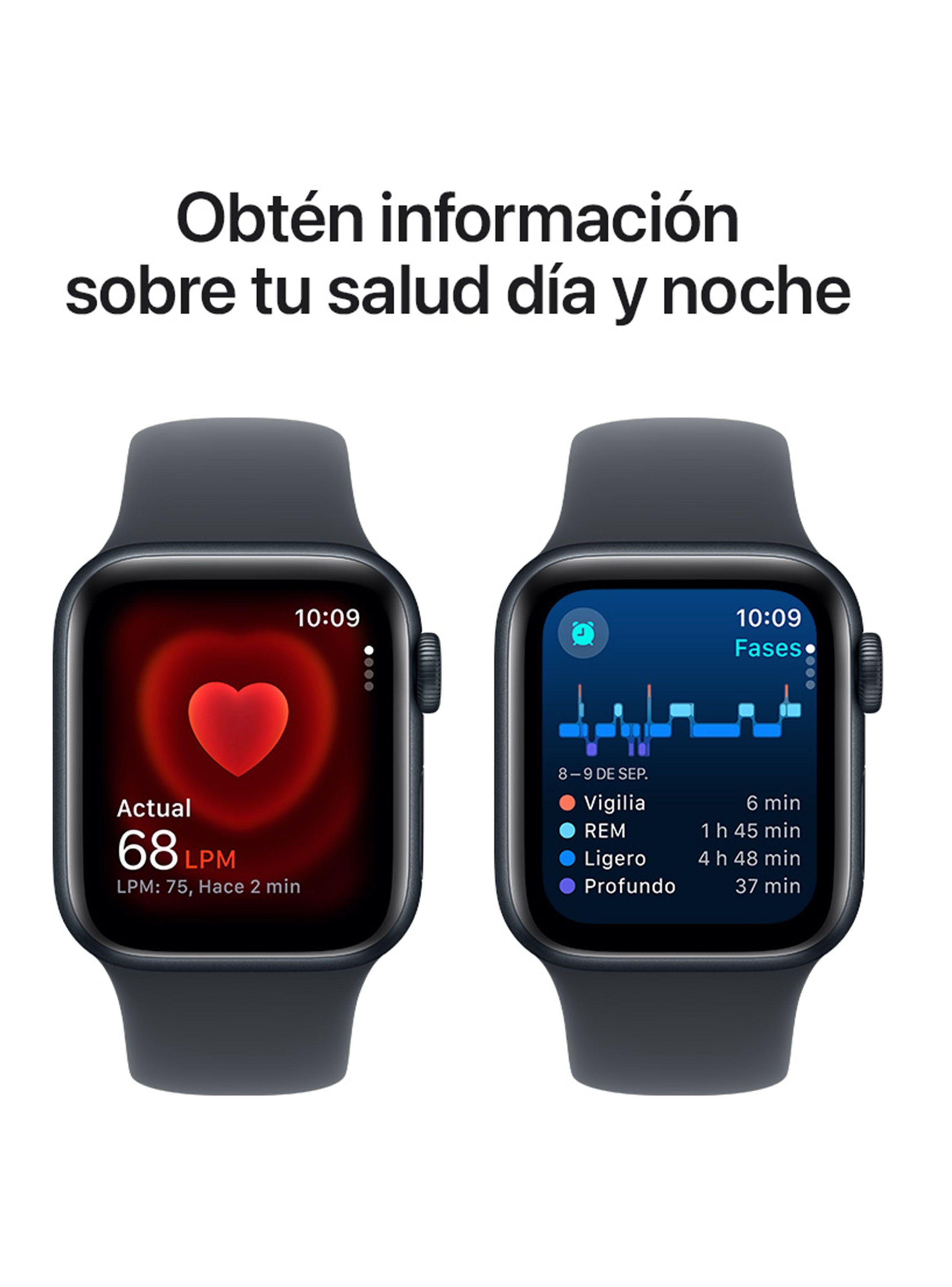 Apple Watch Se GPS Caja Aluminio 40mm Correa Deportiva Medianoche Talla M/L-4