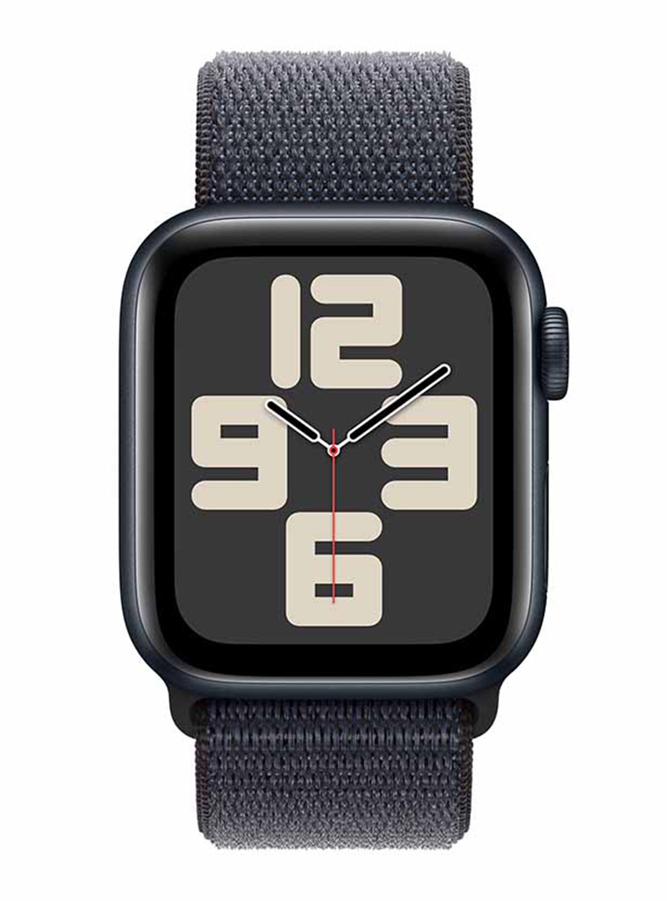 Apple Watch SE GPS Caja Aluminio Medianoche 40mm Correa Loop Deportiva Tinta-1