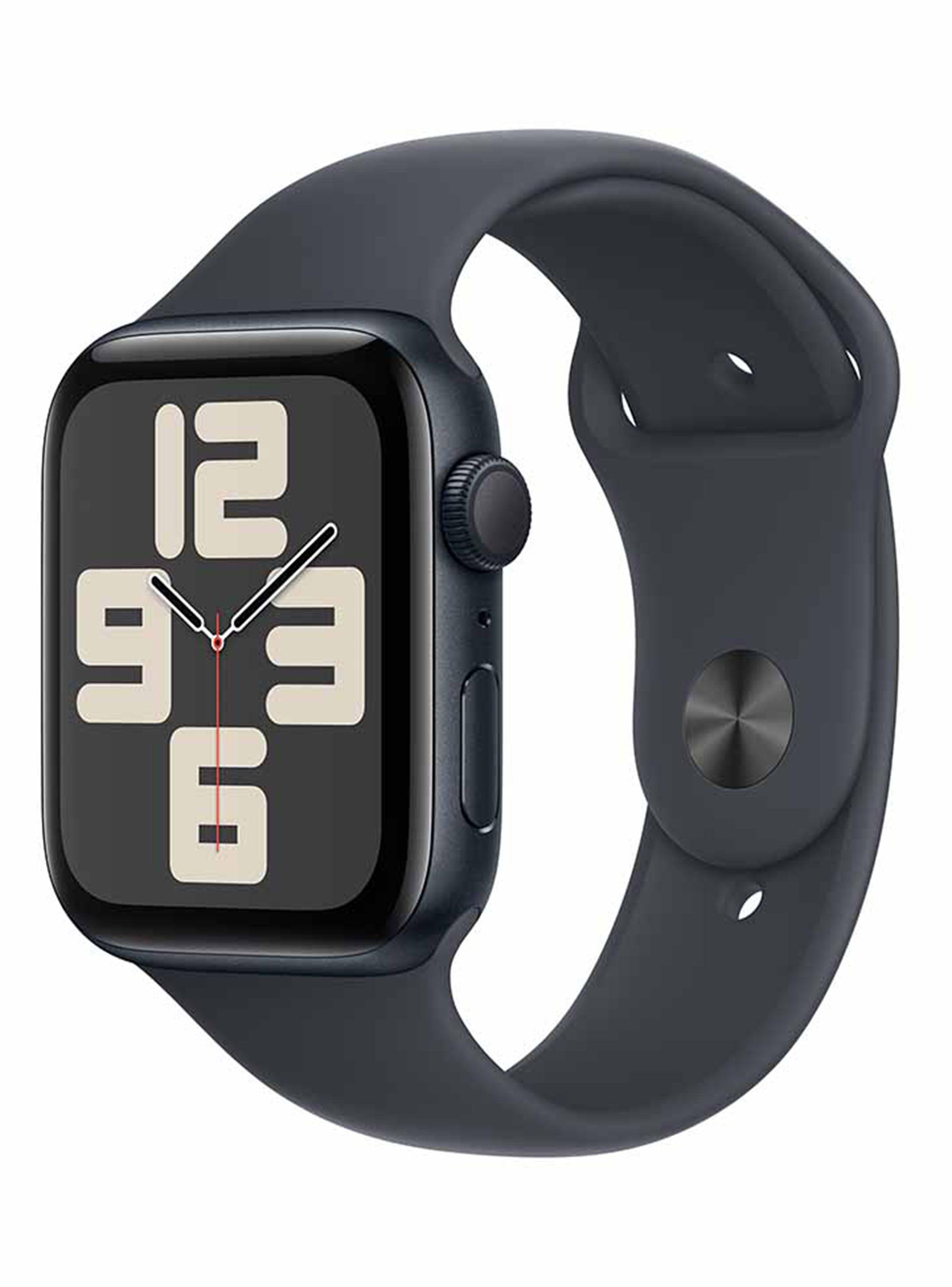 Apple Watch SE GPS Caja Aluminio 44mm Correa Deportiva Medianoche Talla S/M-0