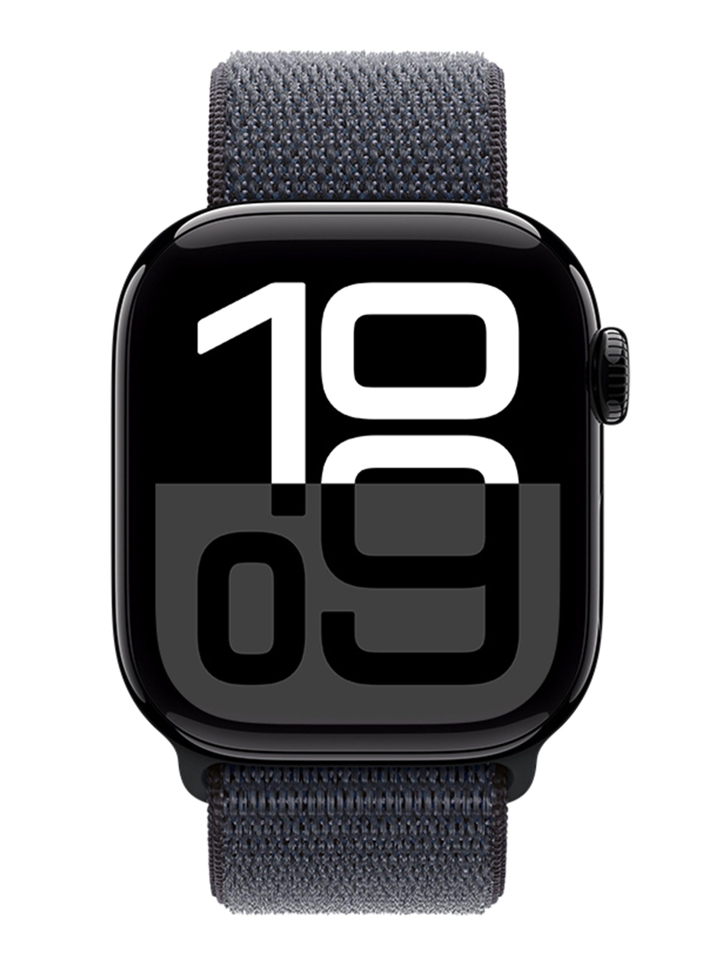 Apple Watch Series 10 GPS Caja Aluminio Negro Azabache 42mm Correa Loop Deportiva Tinta-1