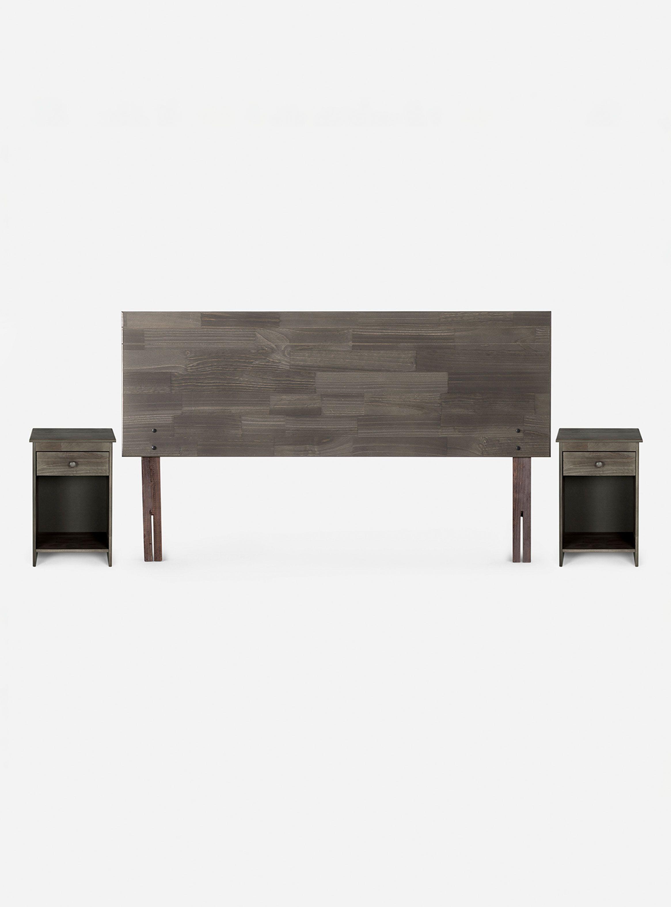 Cama Ergo T 2 Plazas Base Normal Tabor Grafito-2