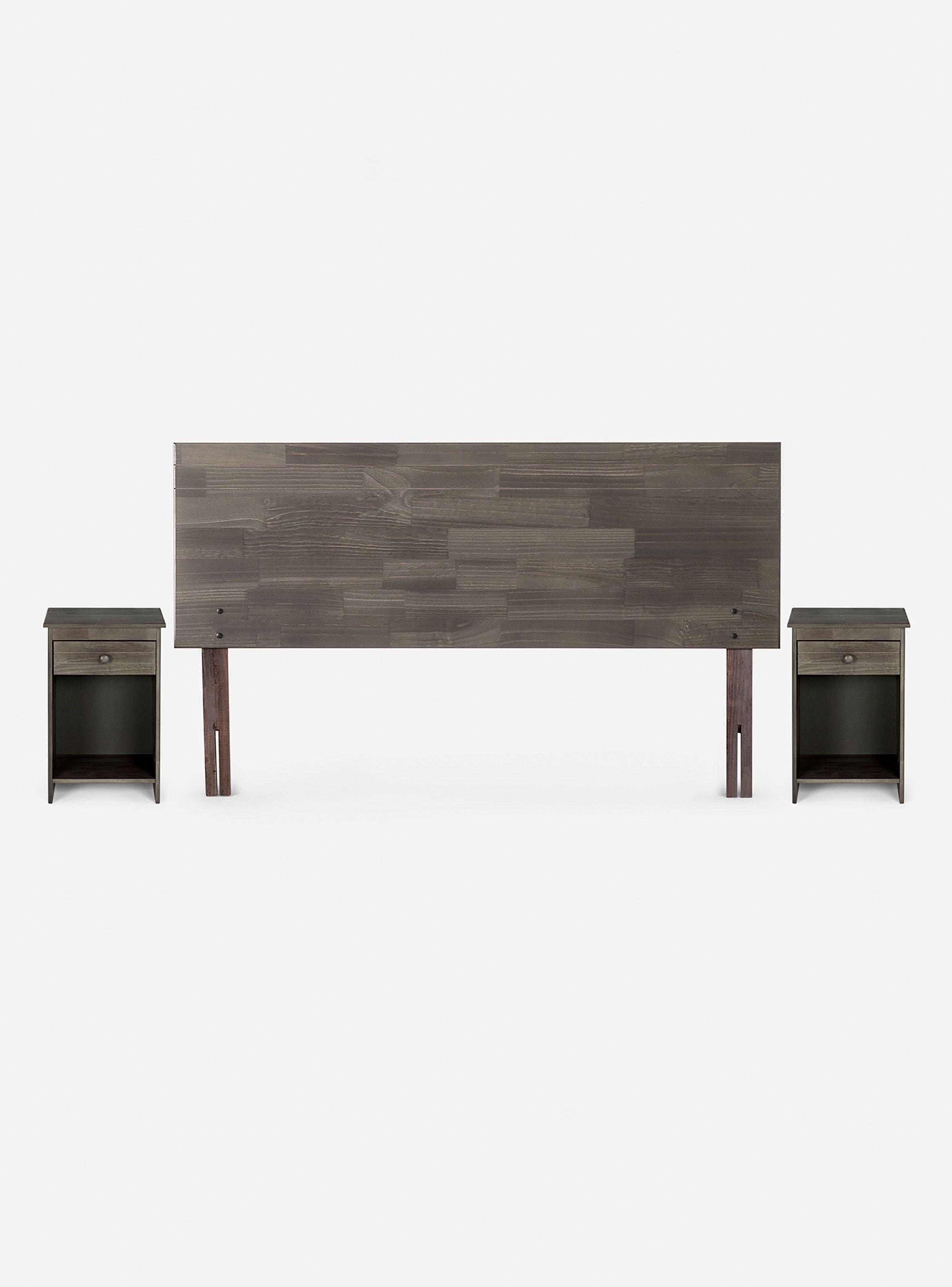 Cama Ergo T 2 Plazas Base Dividida Tabor Grafito-2