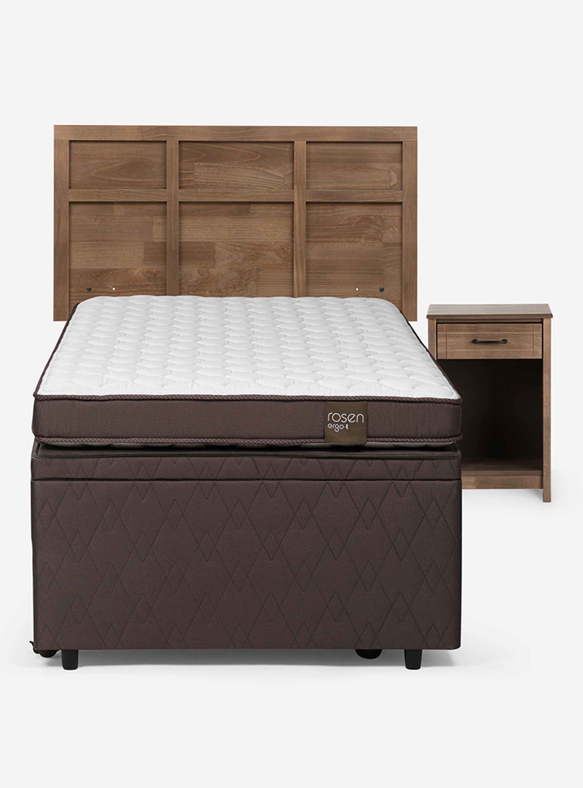 Bed Boxet Ergo T 1.5 Plazas Robin Tostado-4