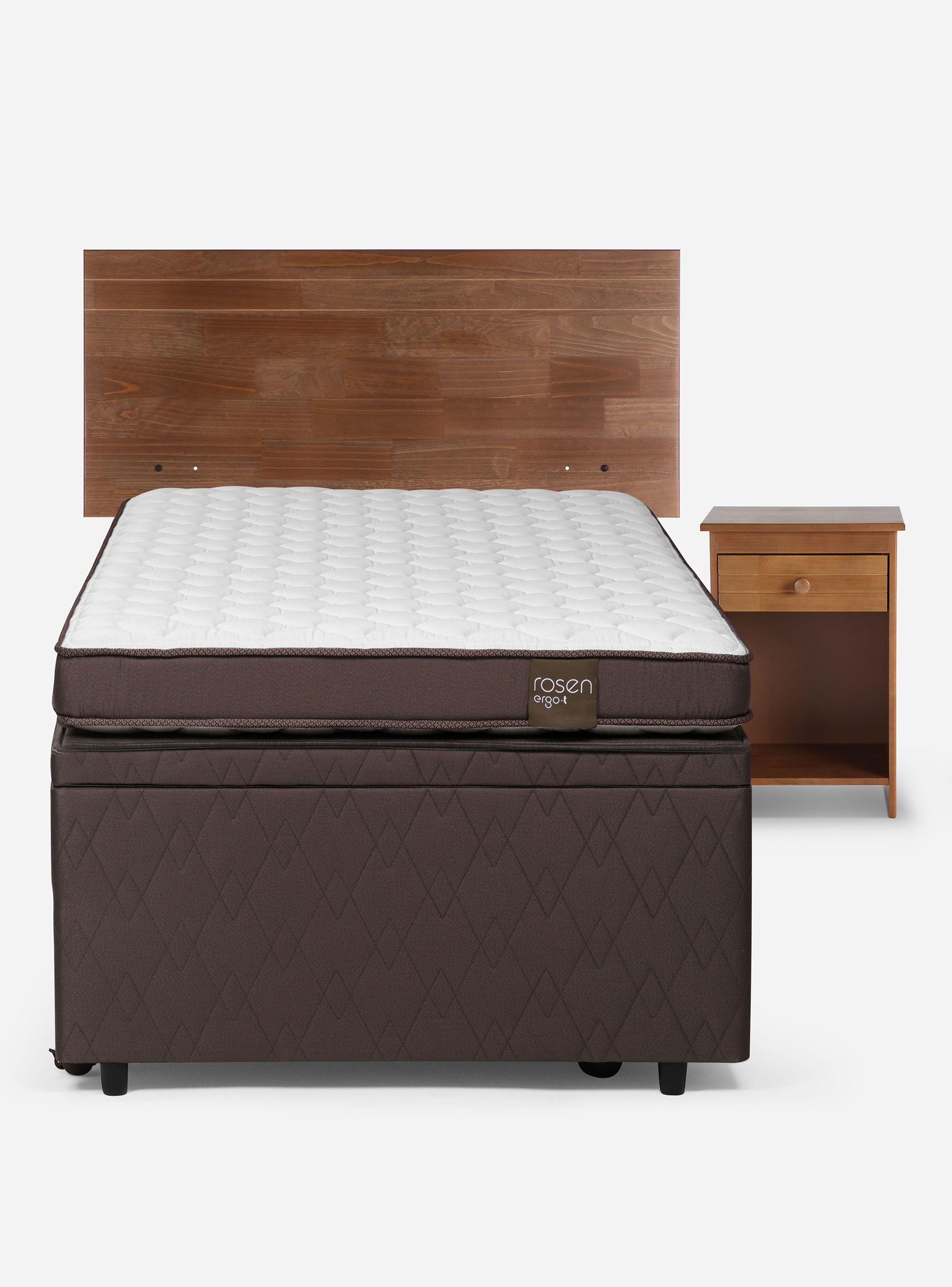 Bed Boxet Ergo T 1.5 Plazas Tabor Caramelo-4