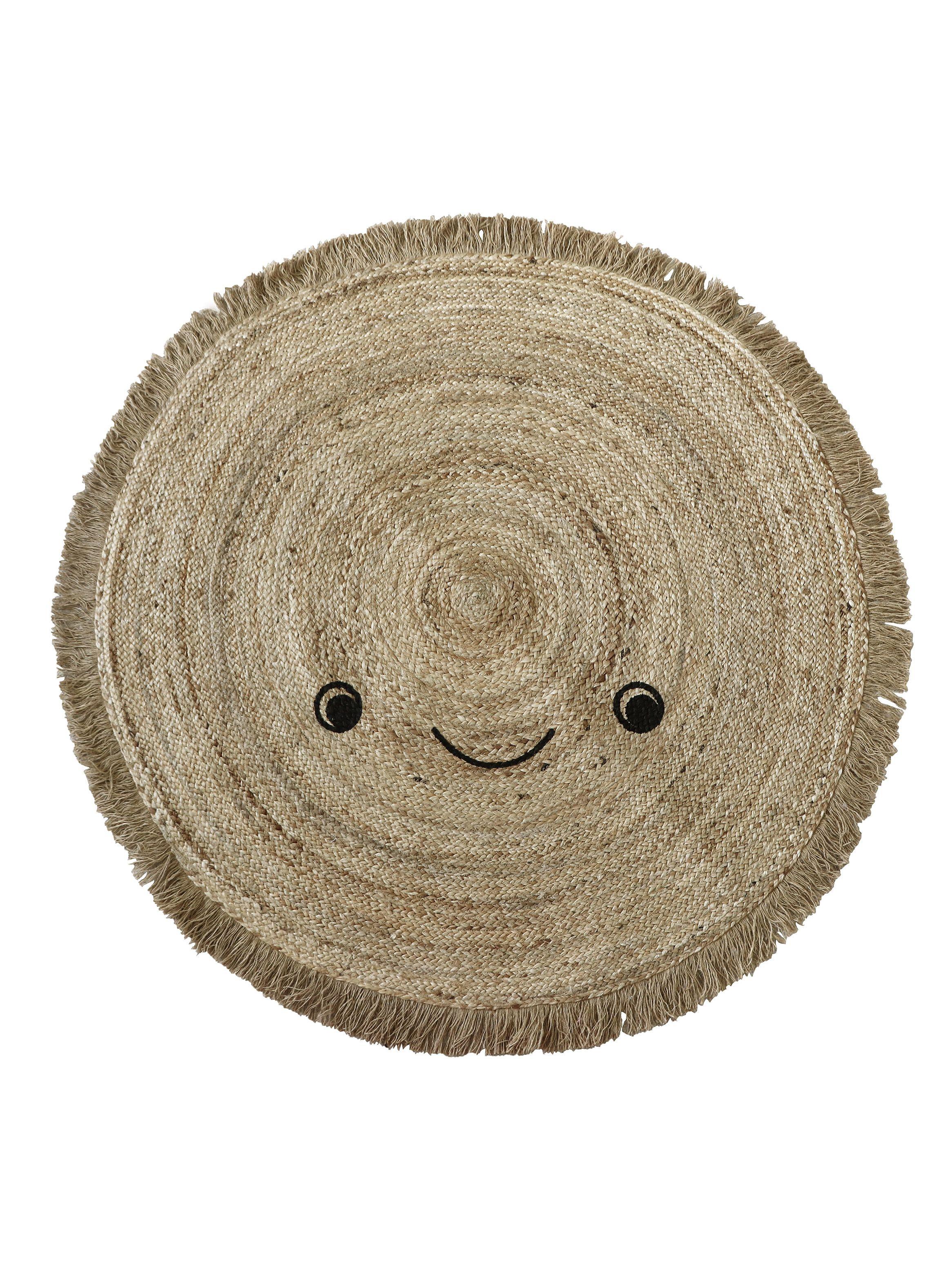 Alfombra Infantil Yute Sol 120 cm-0