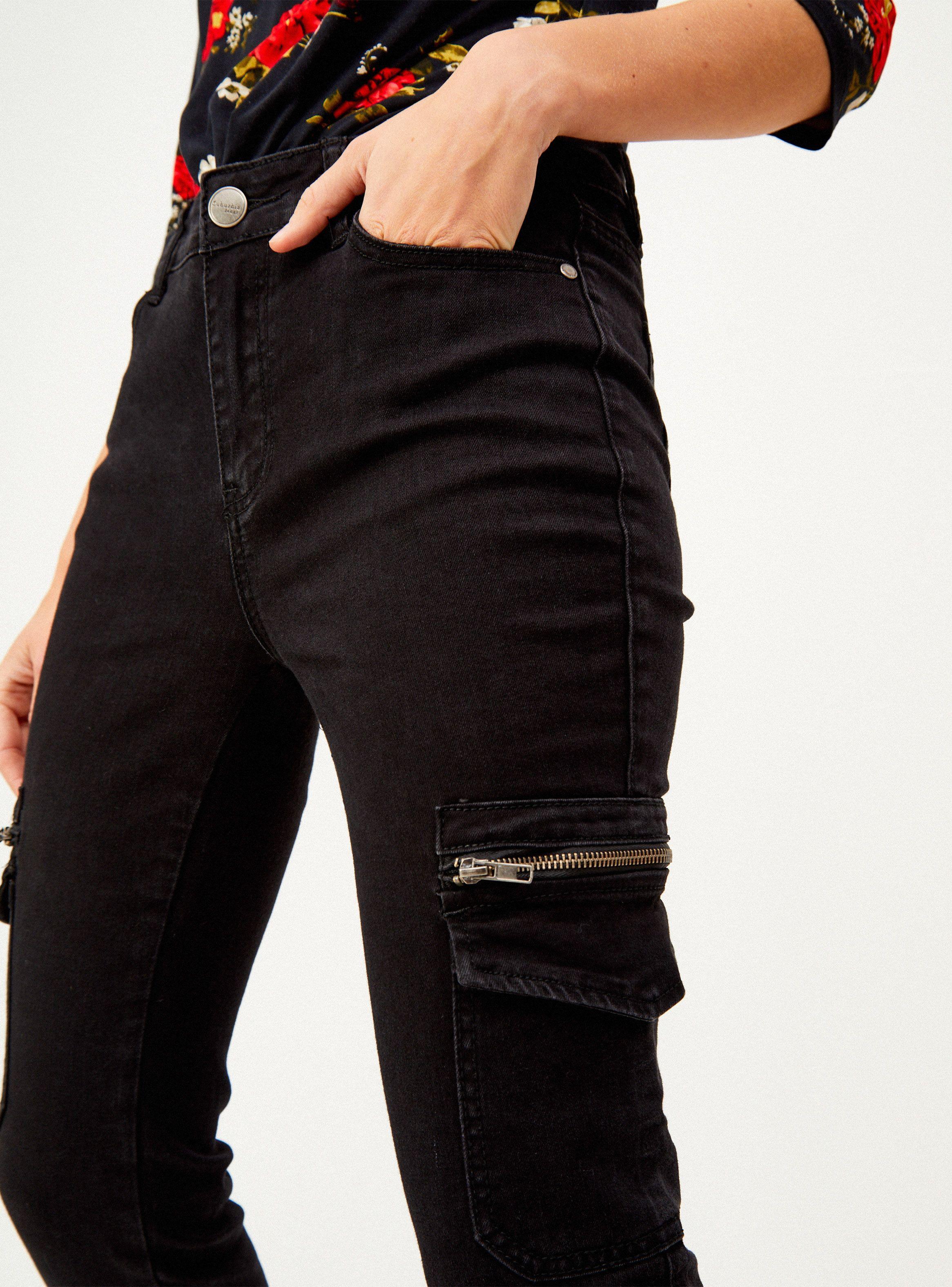 Jeans Skinny Roturas Suburbia-2