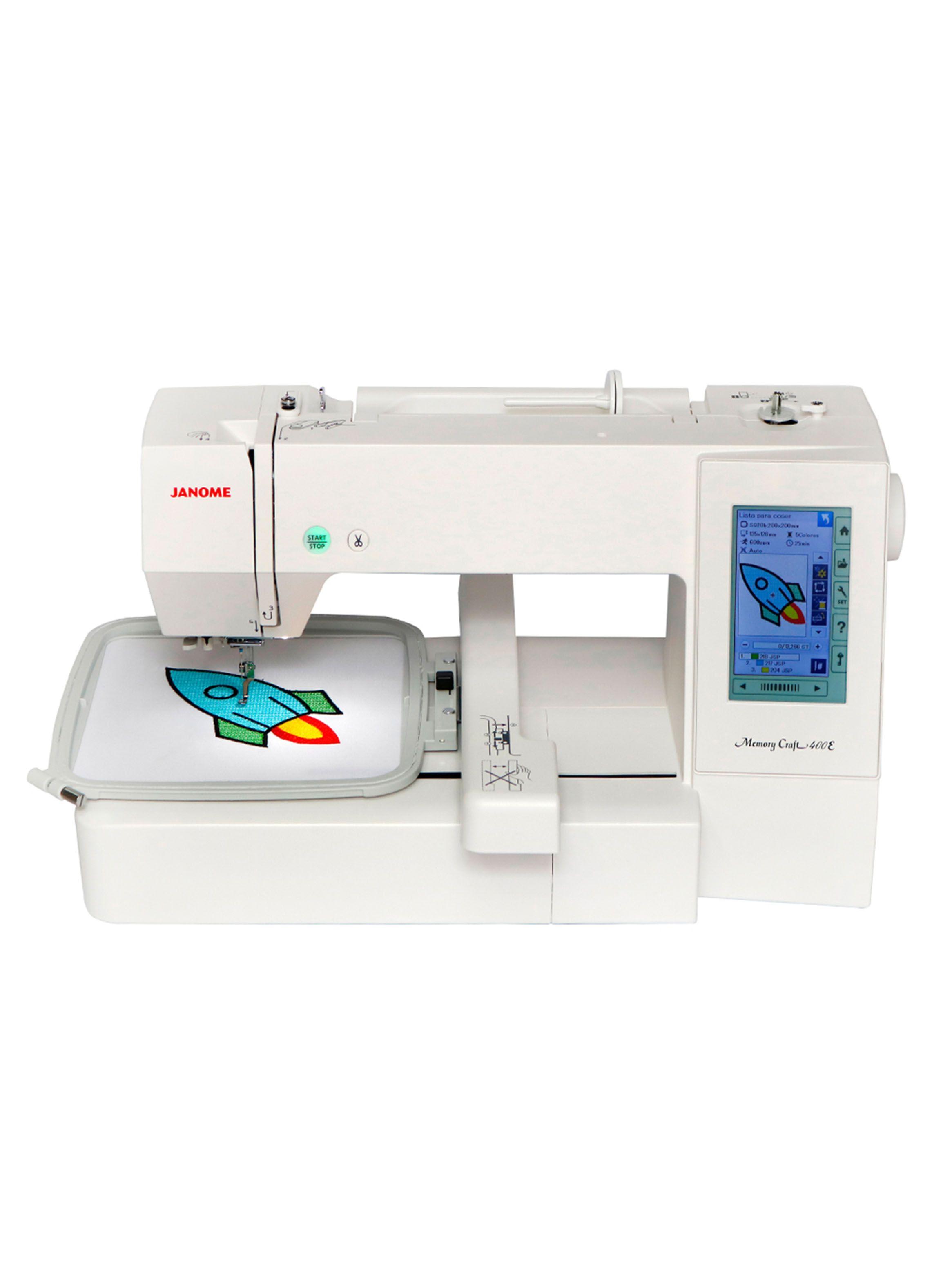 Máquina Bordadora MC400E Blanco-2