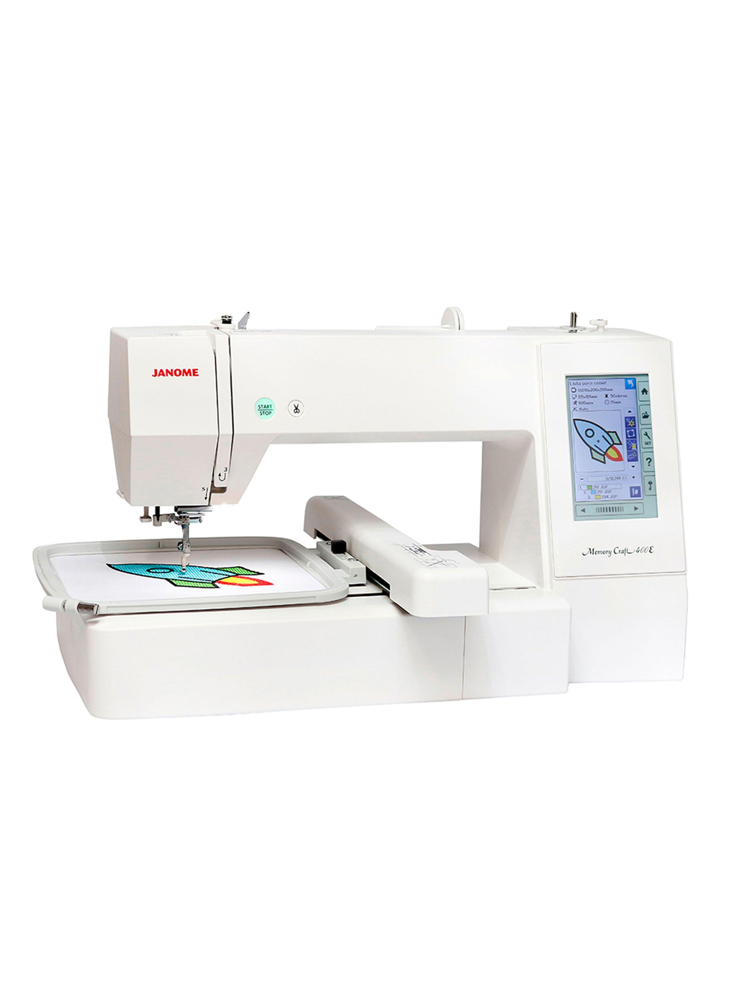 Máquina Bordadora MC400E Blanco-4