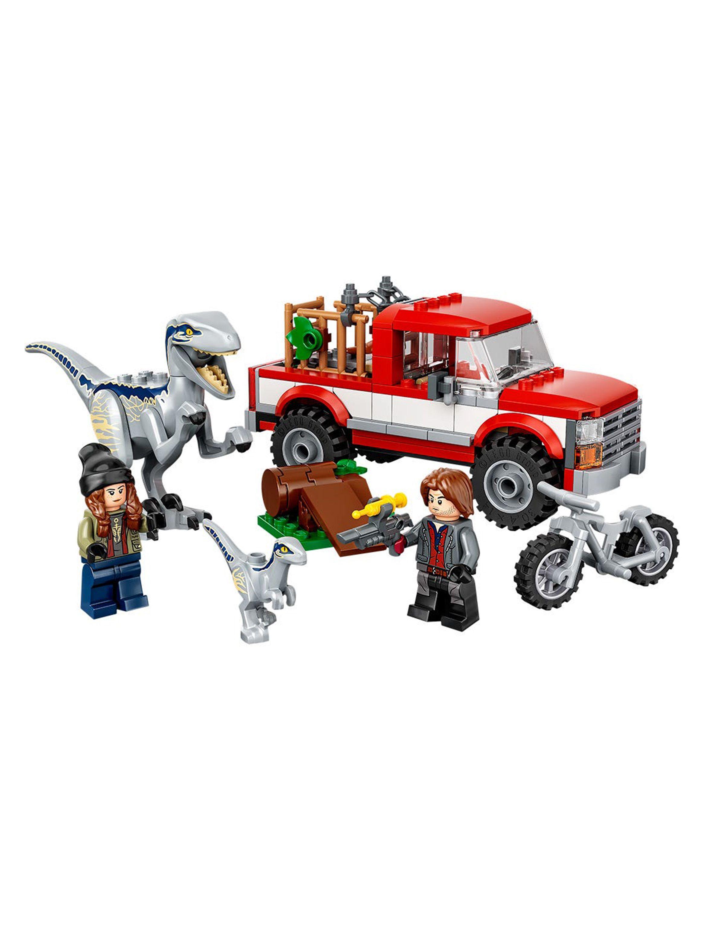 Captura de los Velocirraptores Blue y Beta-1