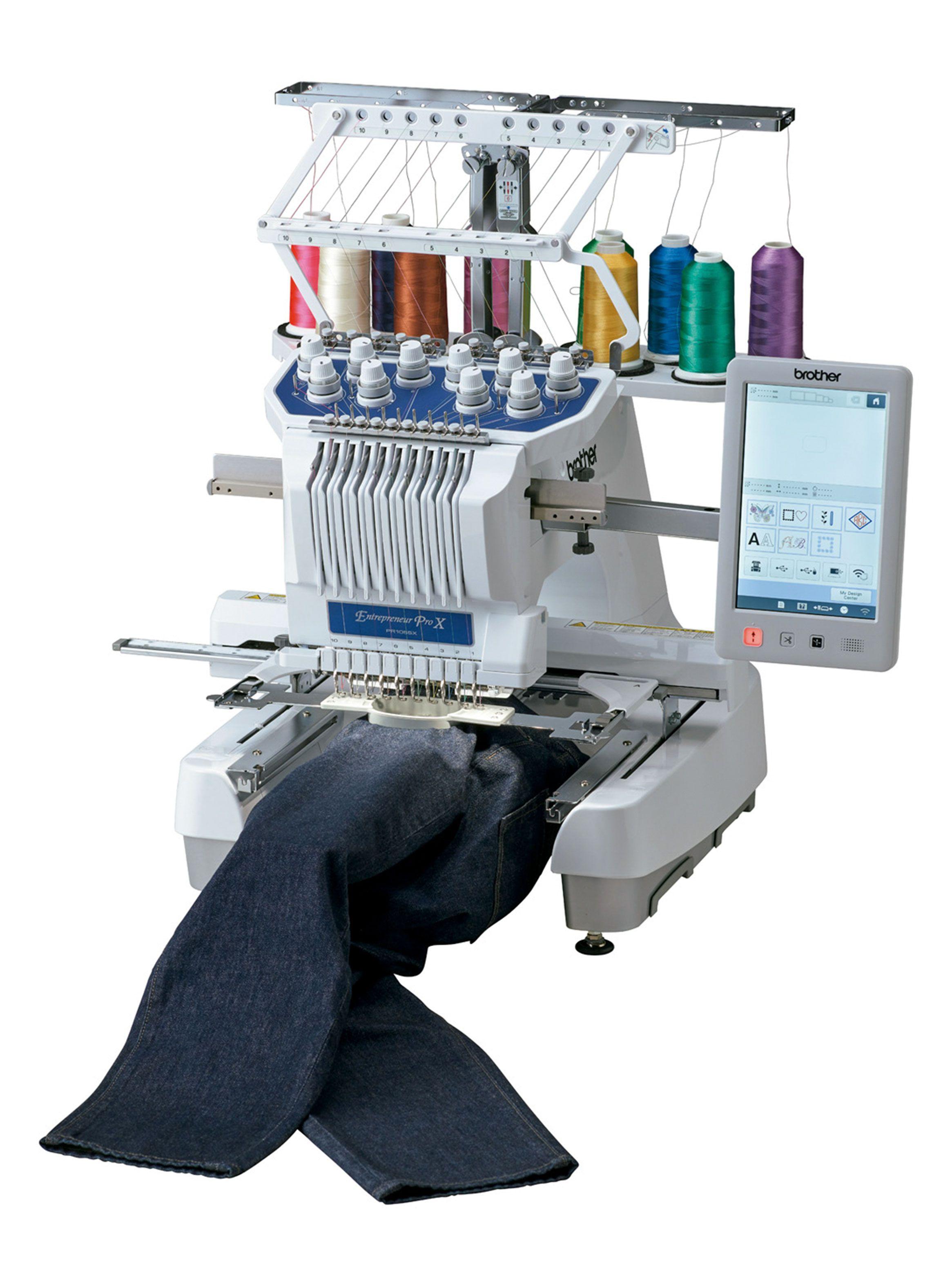Bordadora de 10 Agujas con Enhebrado Automático PR1055X-3