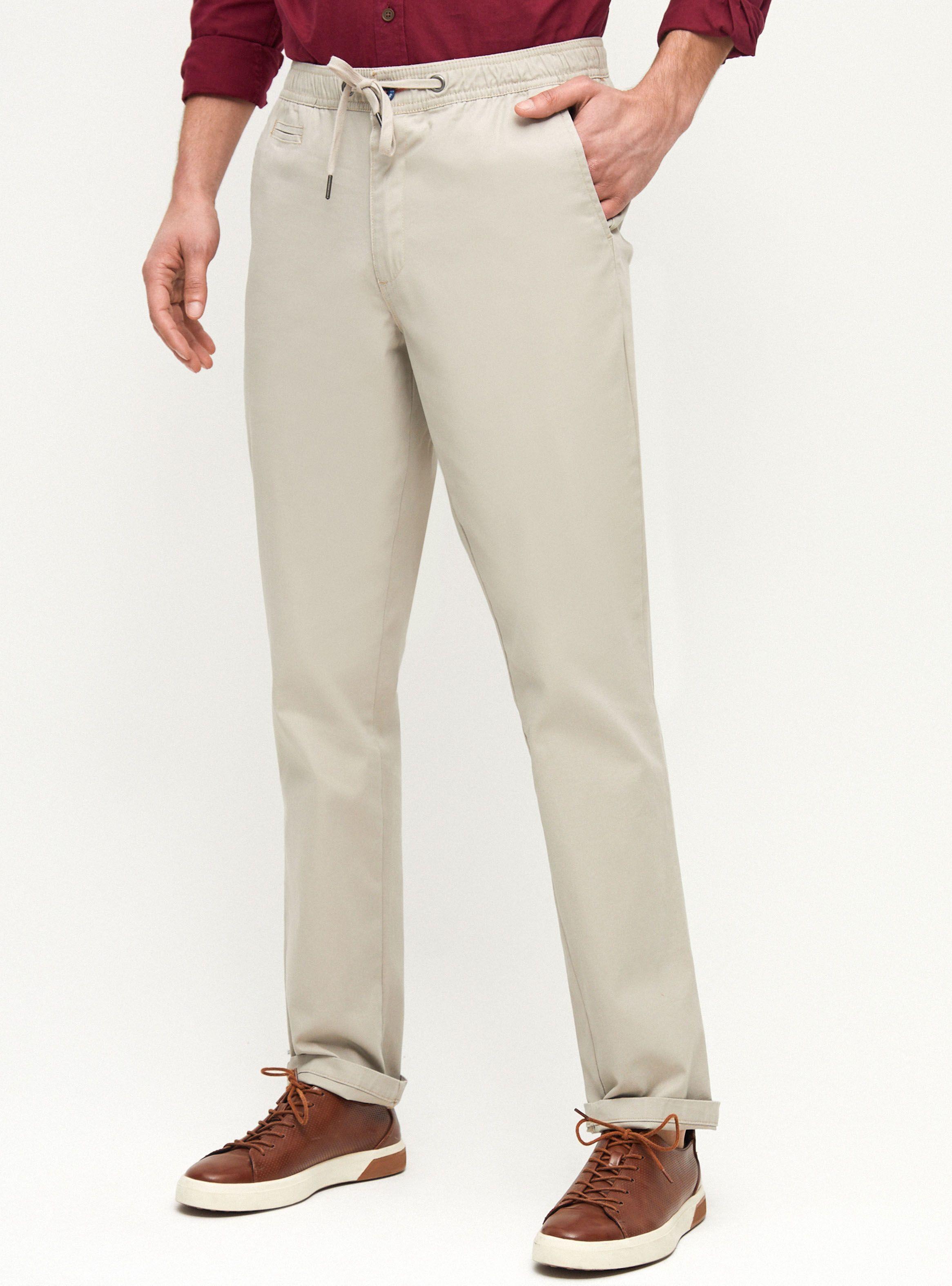 Pantalón Color Sólido Basic-0