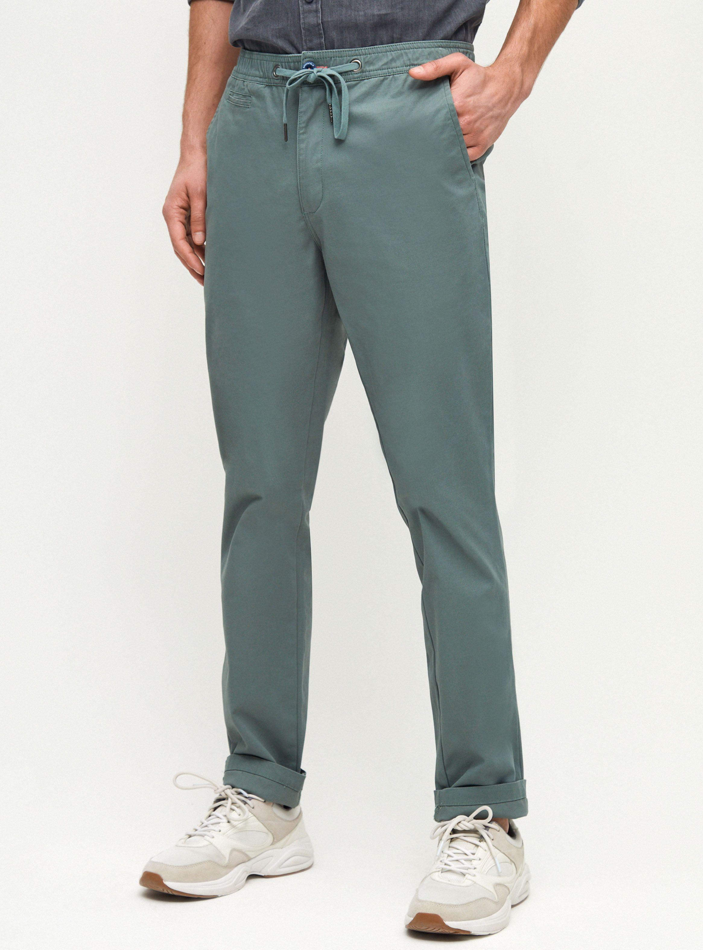 Pantalón Color Sólido Basic-0