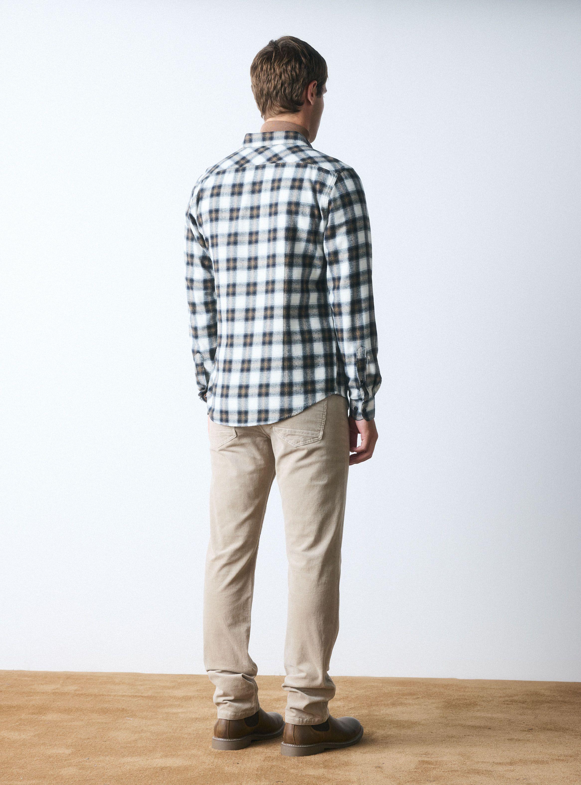 Camisa Escocesa Print-5