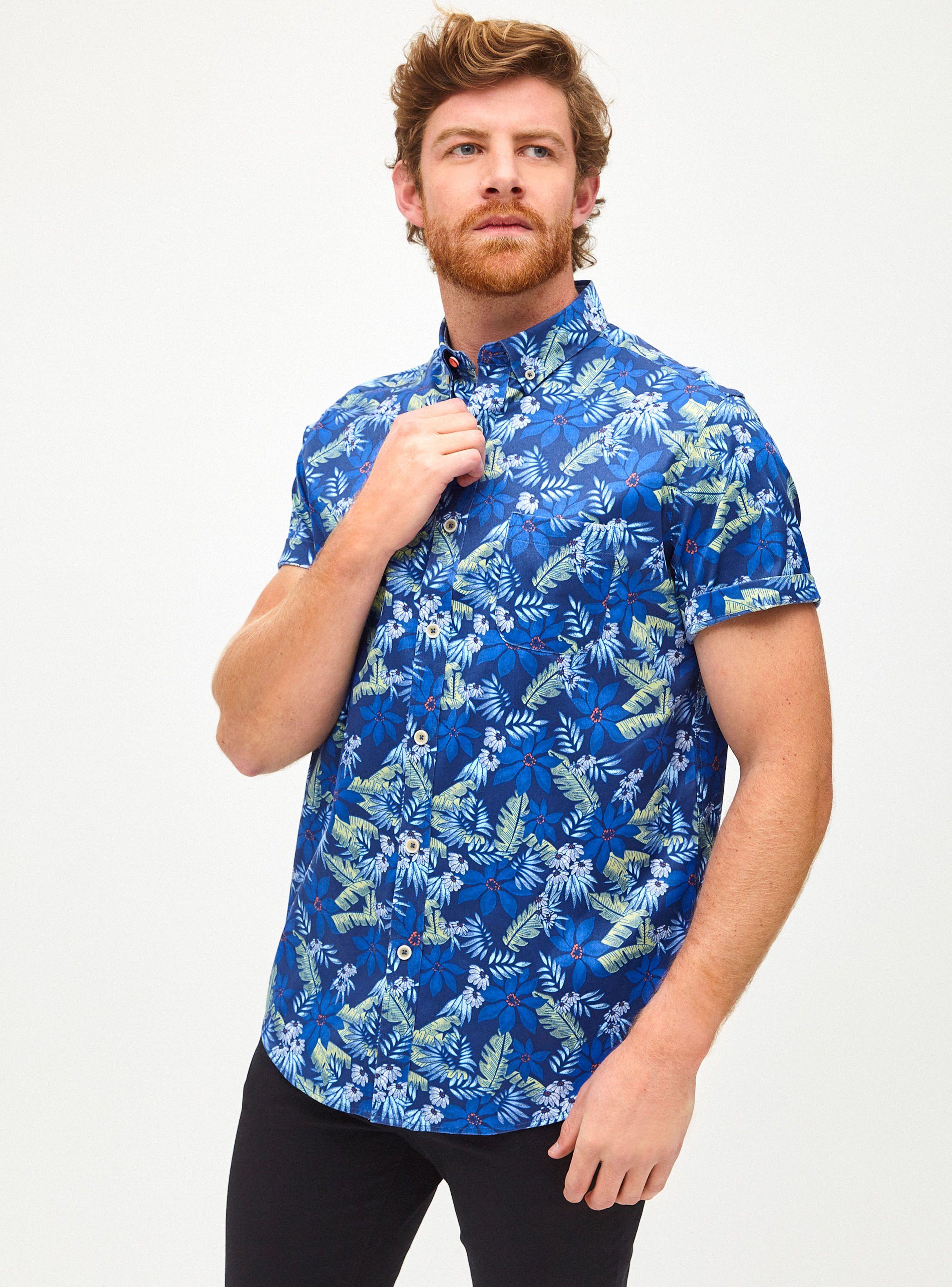 Camisa Manga Corta Print Floral-0