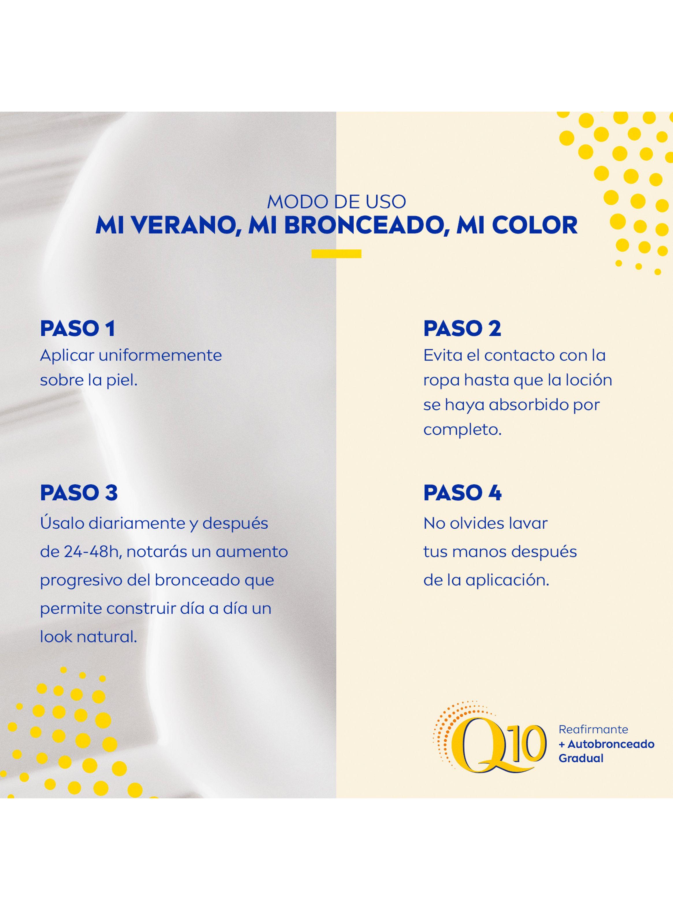 Loción Corporal Nivea Q10 Reafirmante + Autobronceante 400ml-4