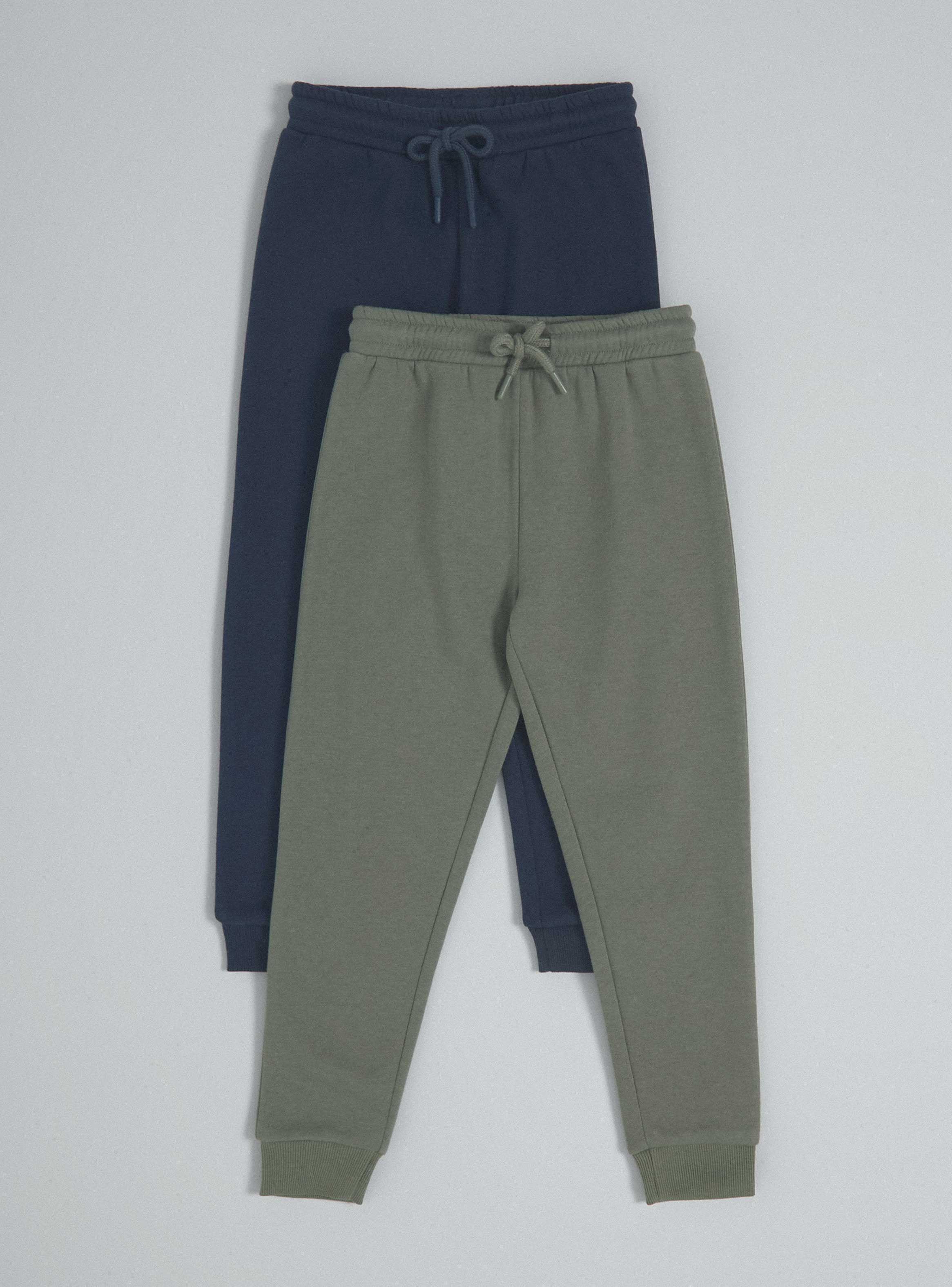 Pantalón Liso Bipack Fleece-2