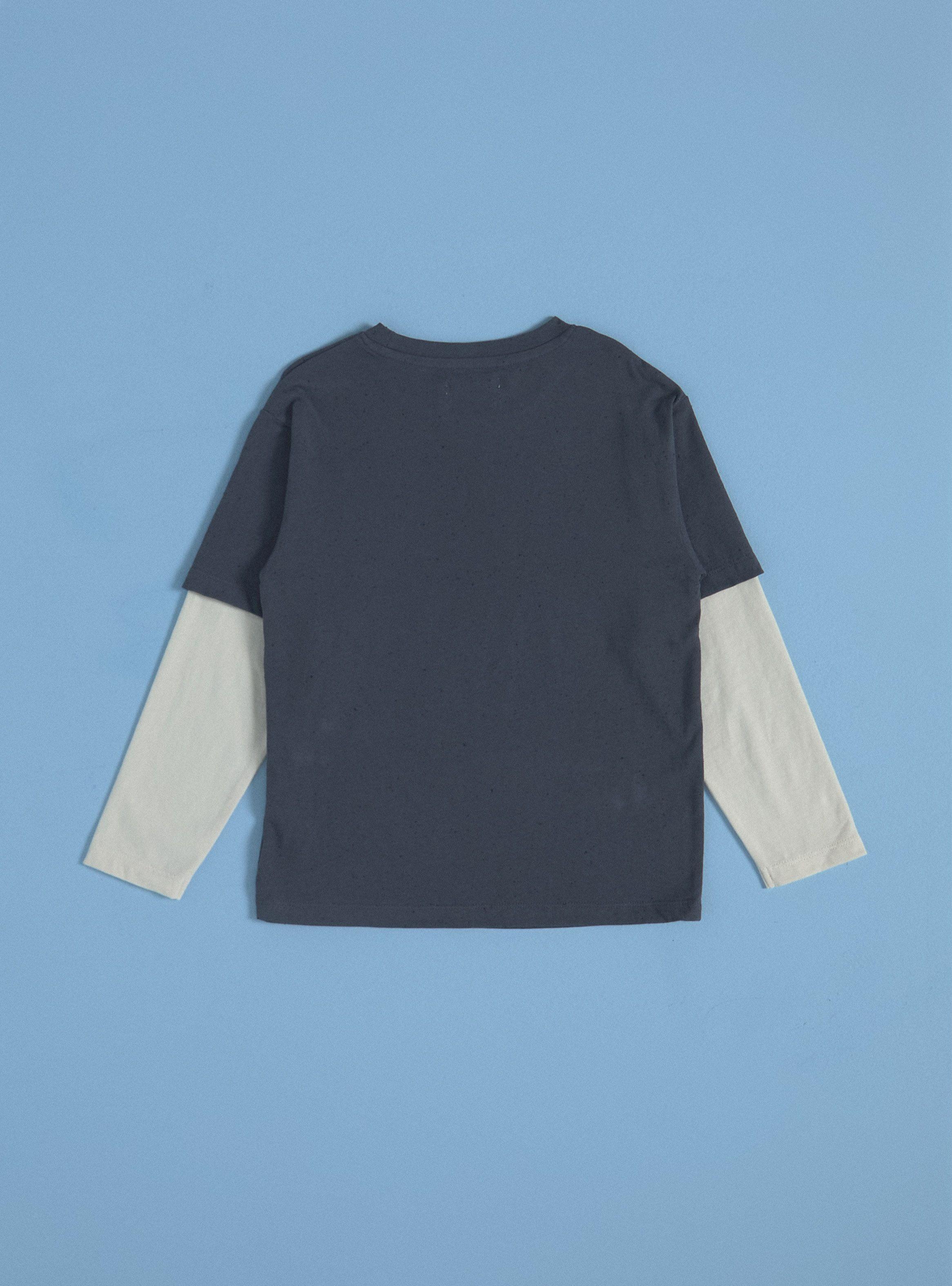 Polera Nep Doble Manga Parche-3