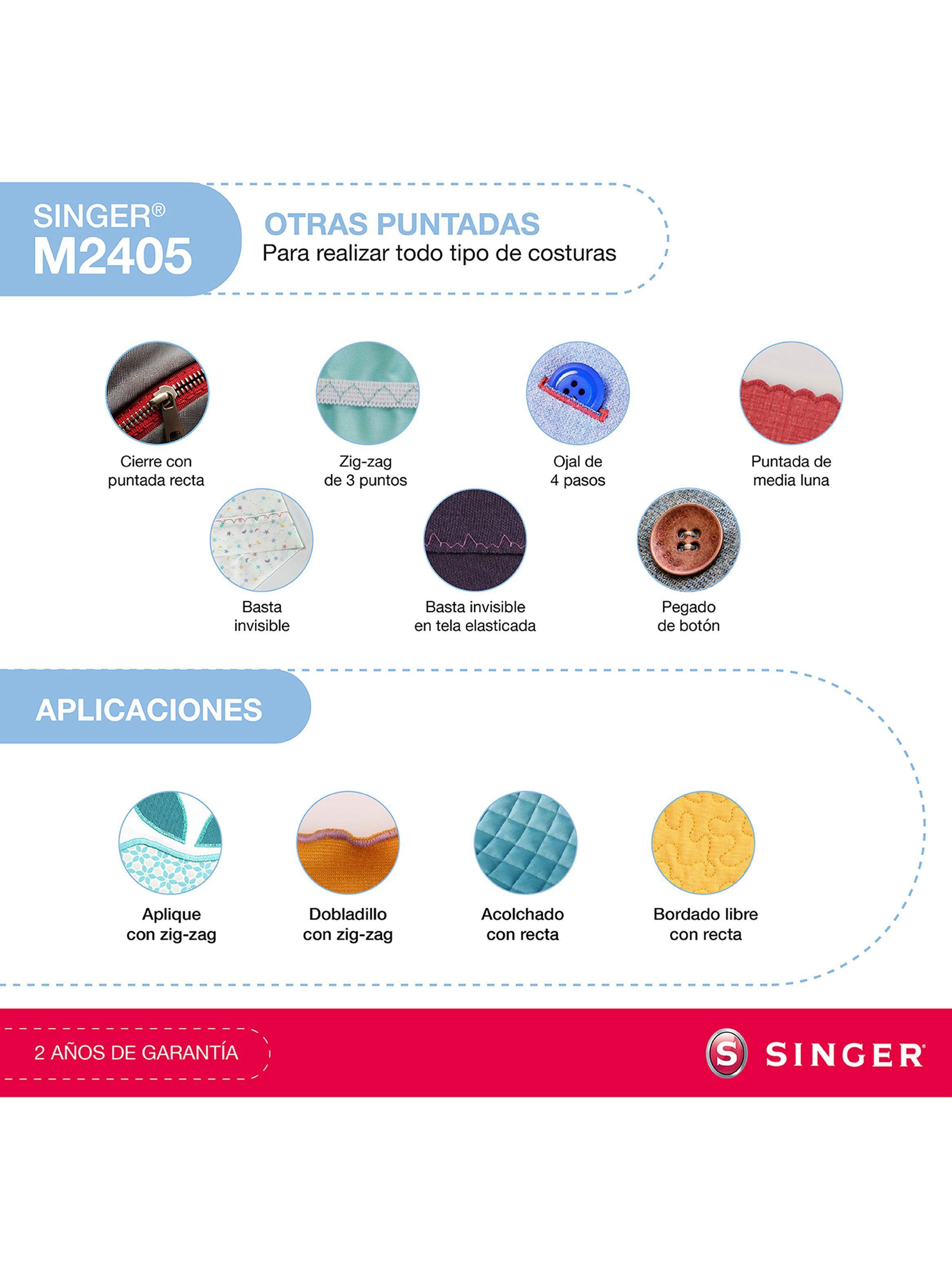 Máquina de Coser Singer M2405-6