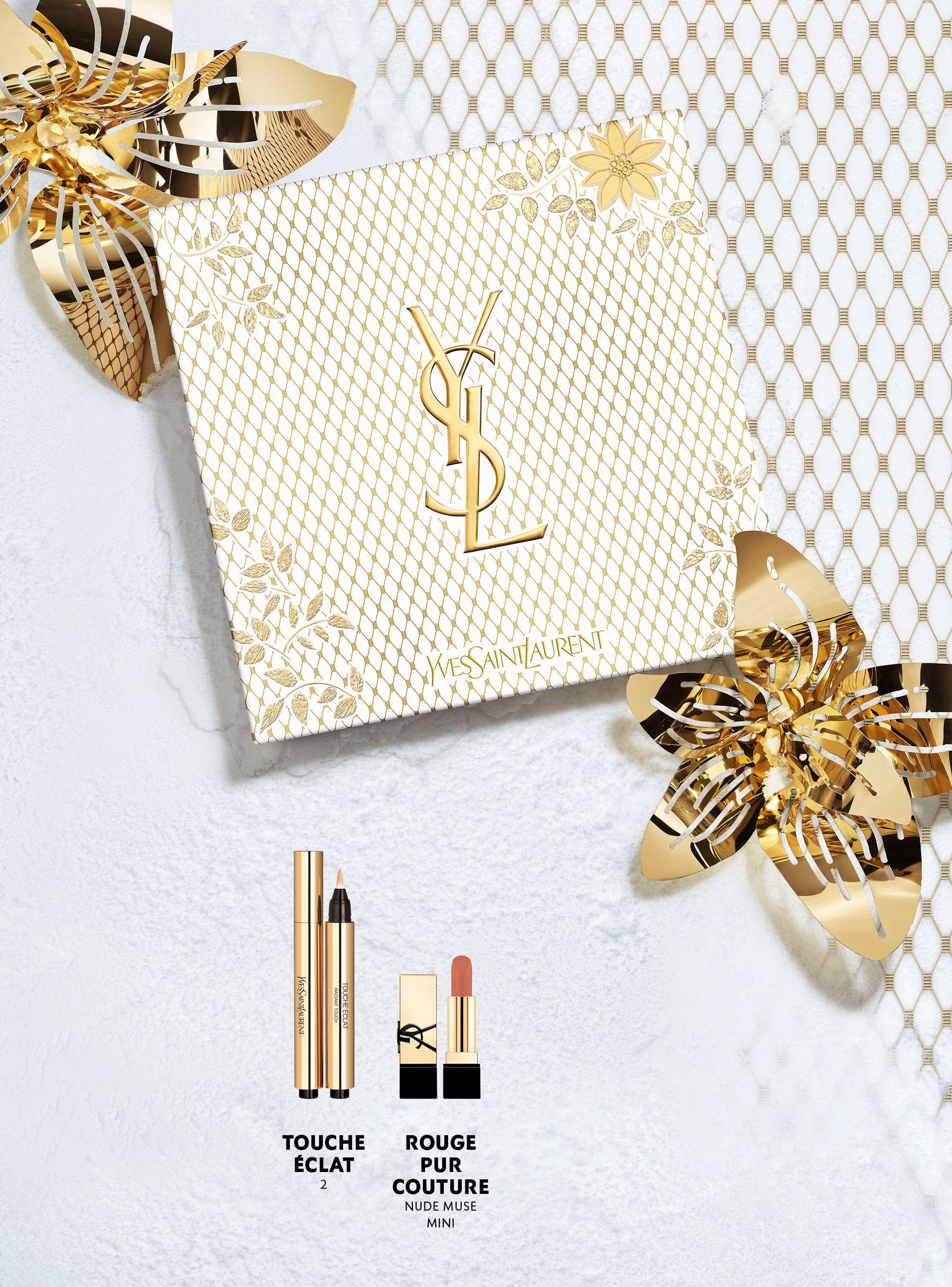 Set Corrector Touche Éclat 02 + Mini Labial Rouge Pur Couture NM Yves Saint Laurent-3