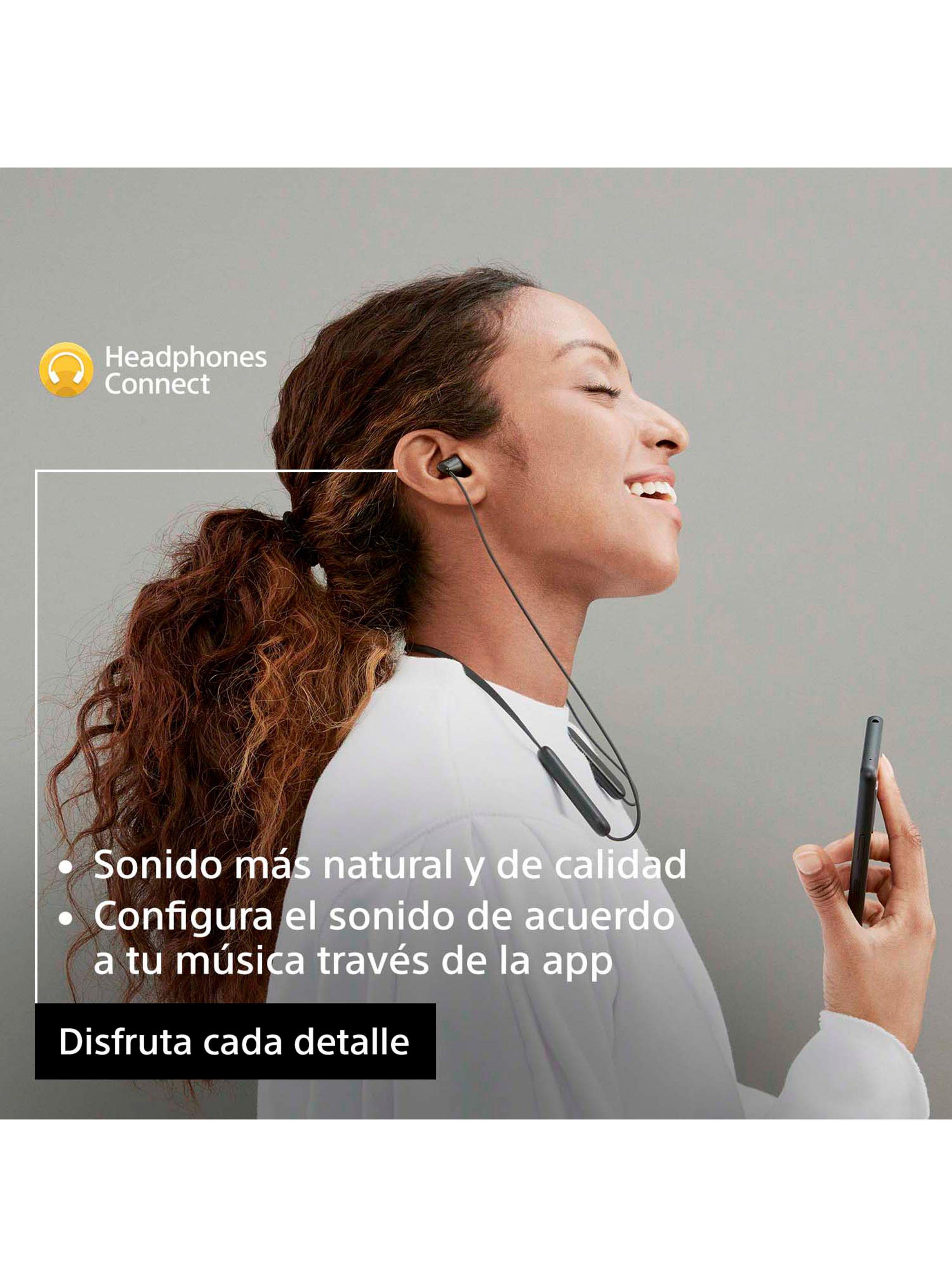 Audífonos Internos Inalámbricos WI-C100 Negro-5