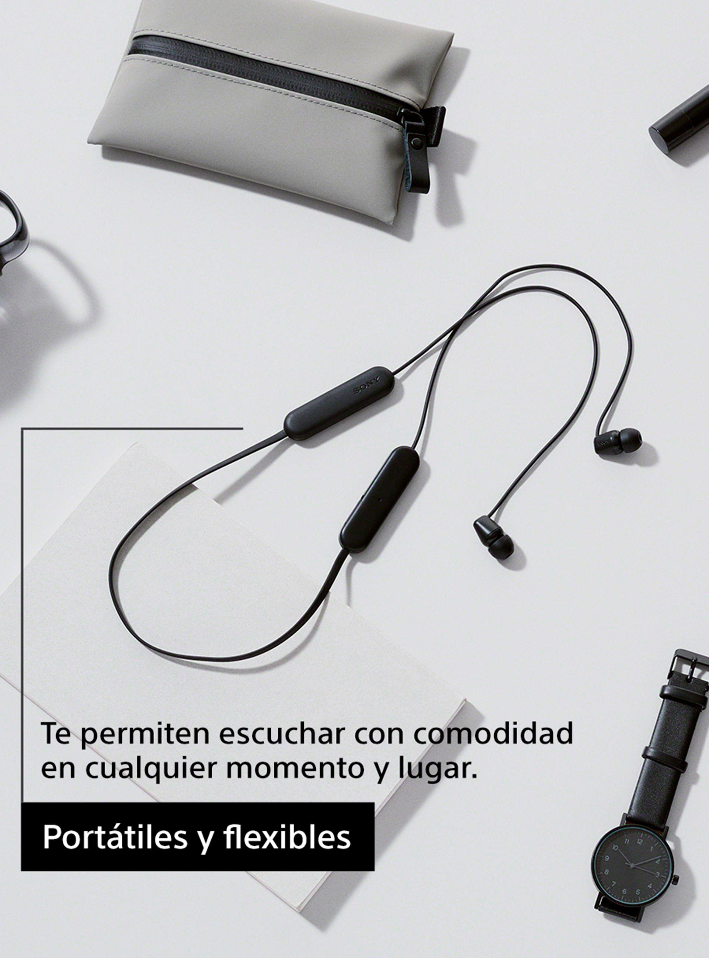 Audífonos Internos Inalámbricos WI-C100 Negro-3