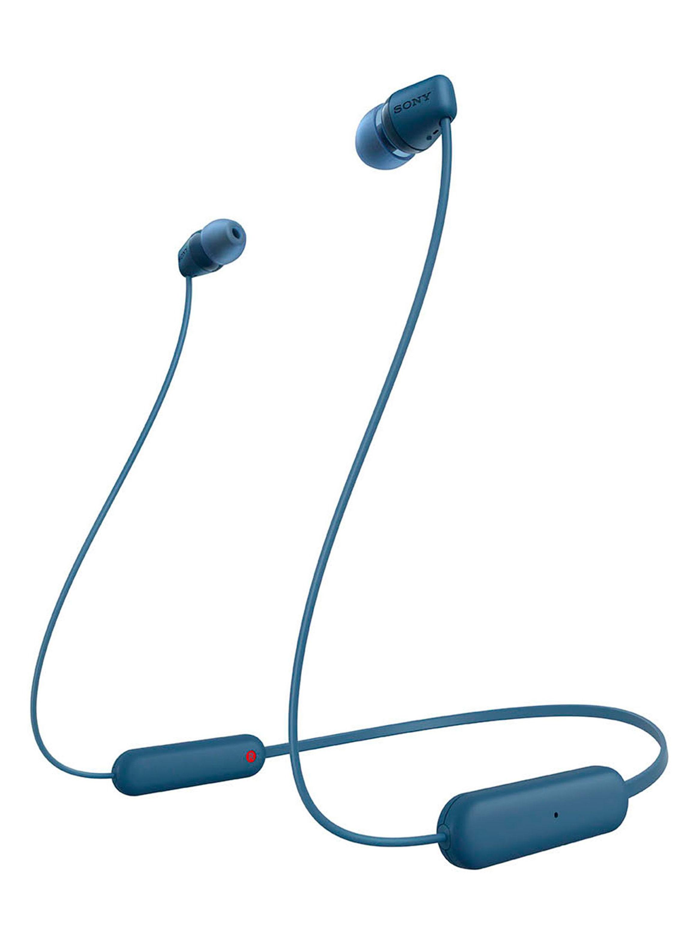 Audífonos Bluetooth Internos WI-C100 Azul-0