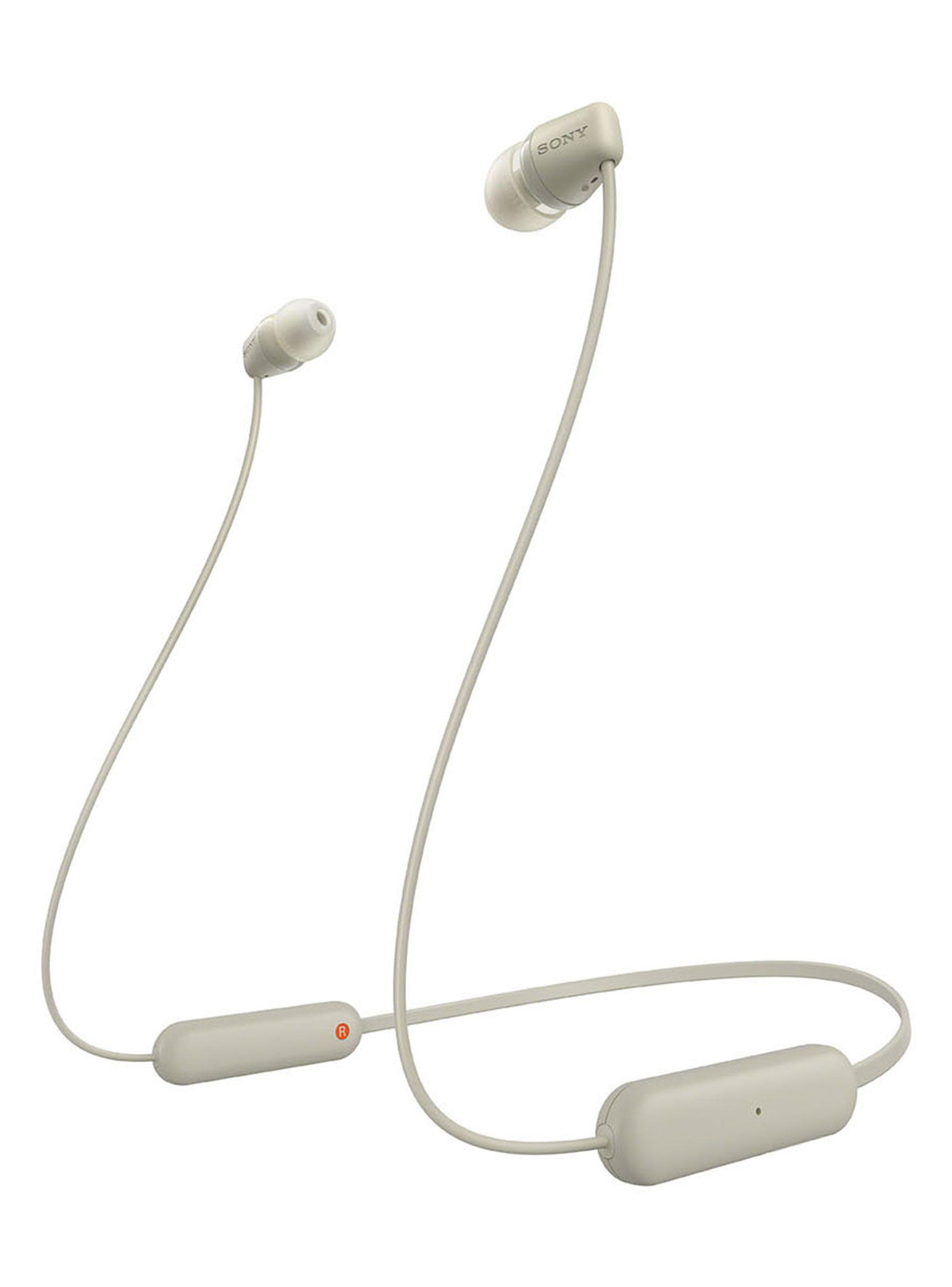 Audífonos Bluetooth Internos WI-C100 Crema-0