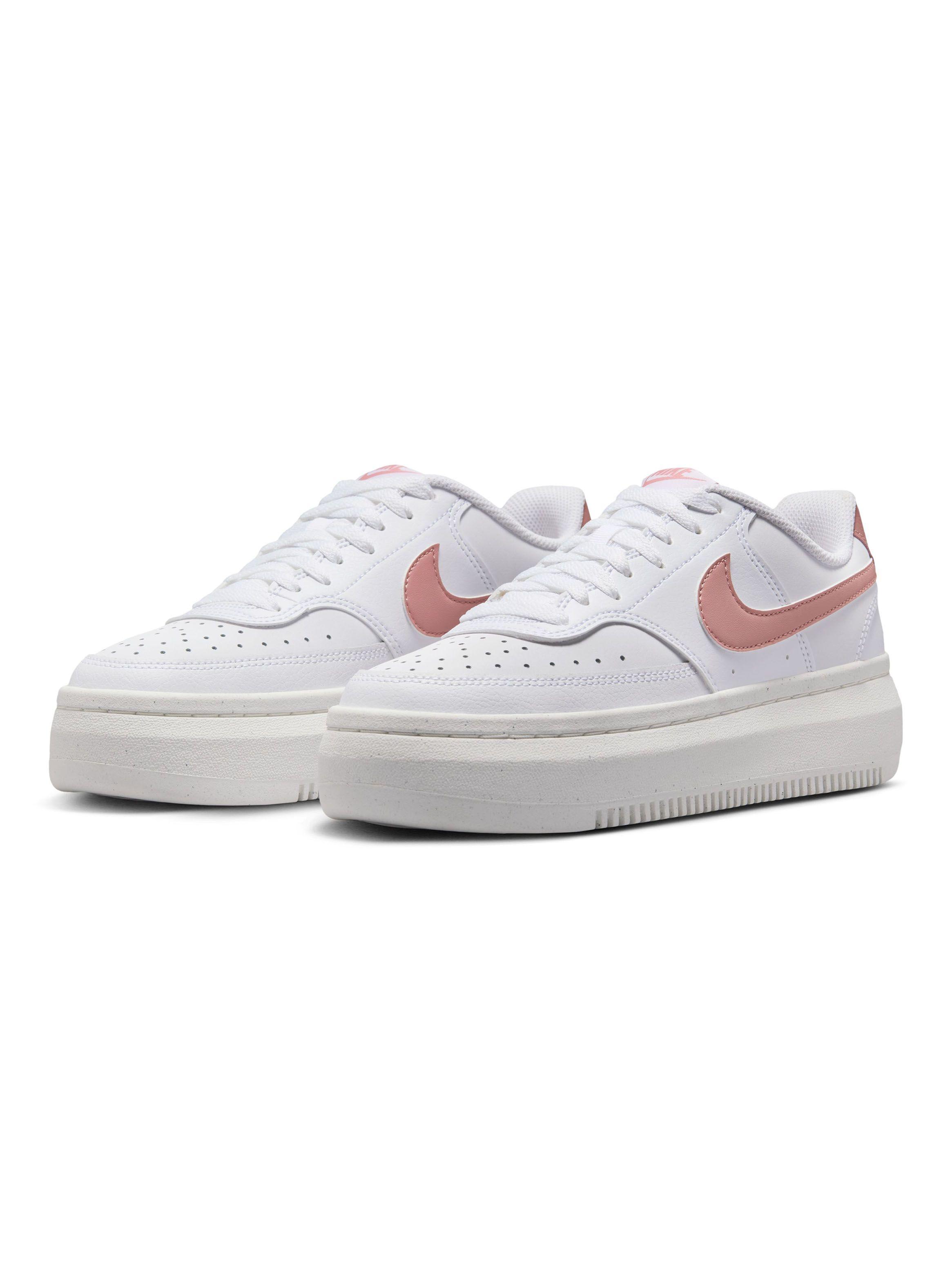 Zapatill Urbana Logo Mujer Court Vision Alta Ltr Plataforma-1