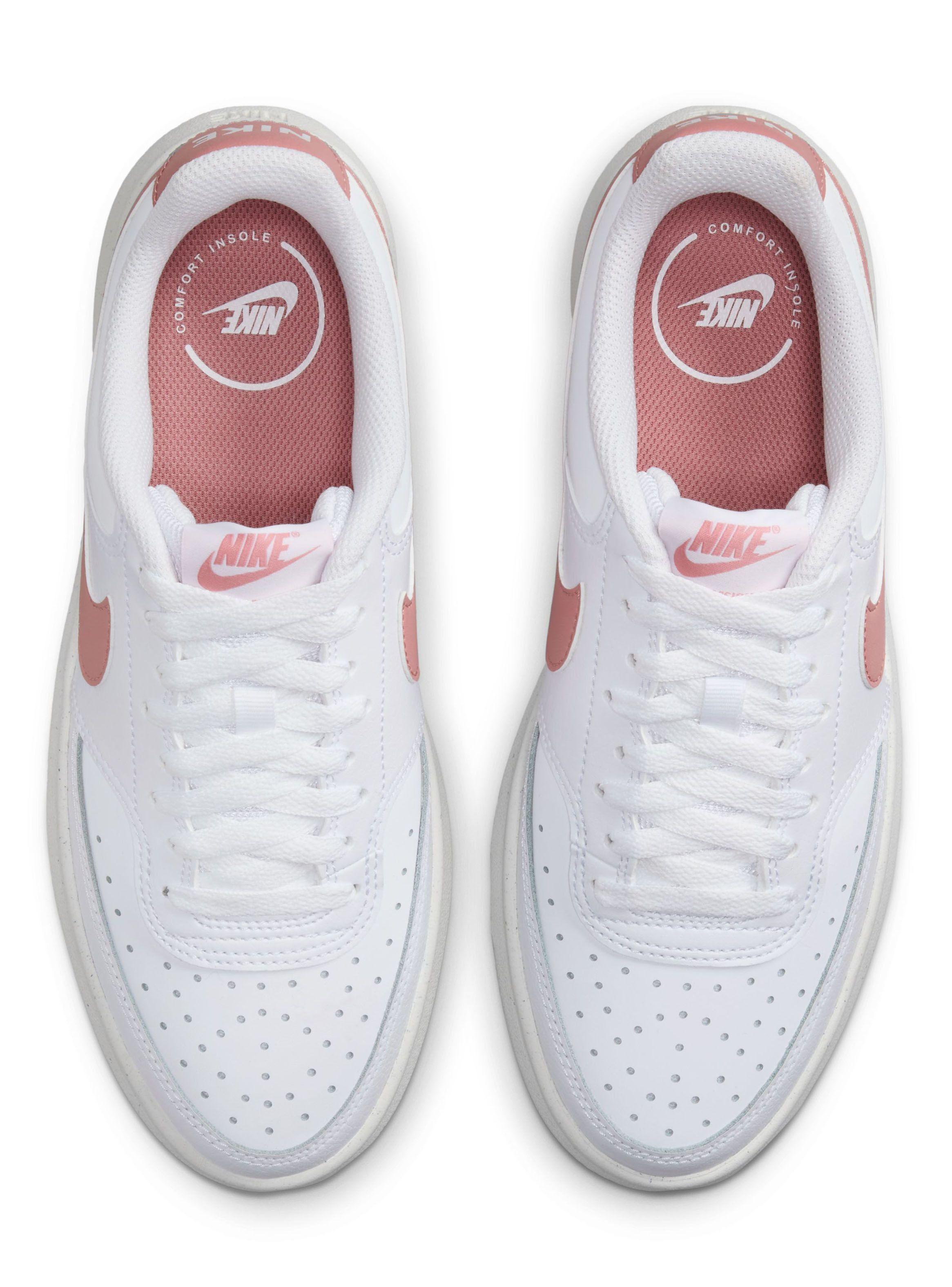 Zapatill Urbana Logo Mujer Court Vision Alta Ltr Plataforma-3