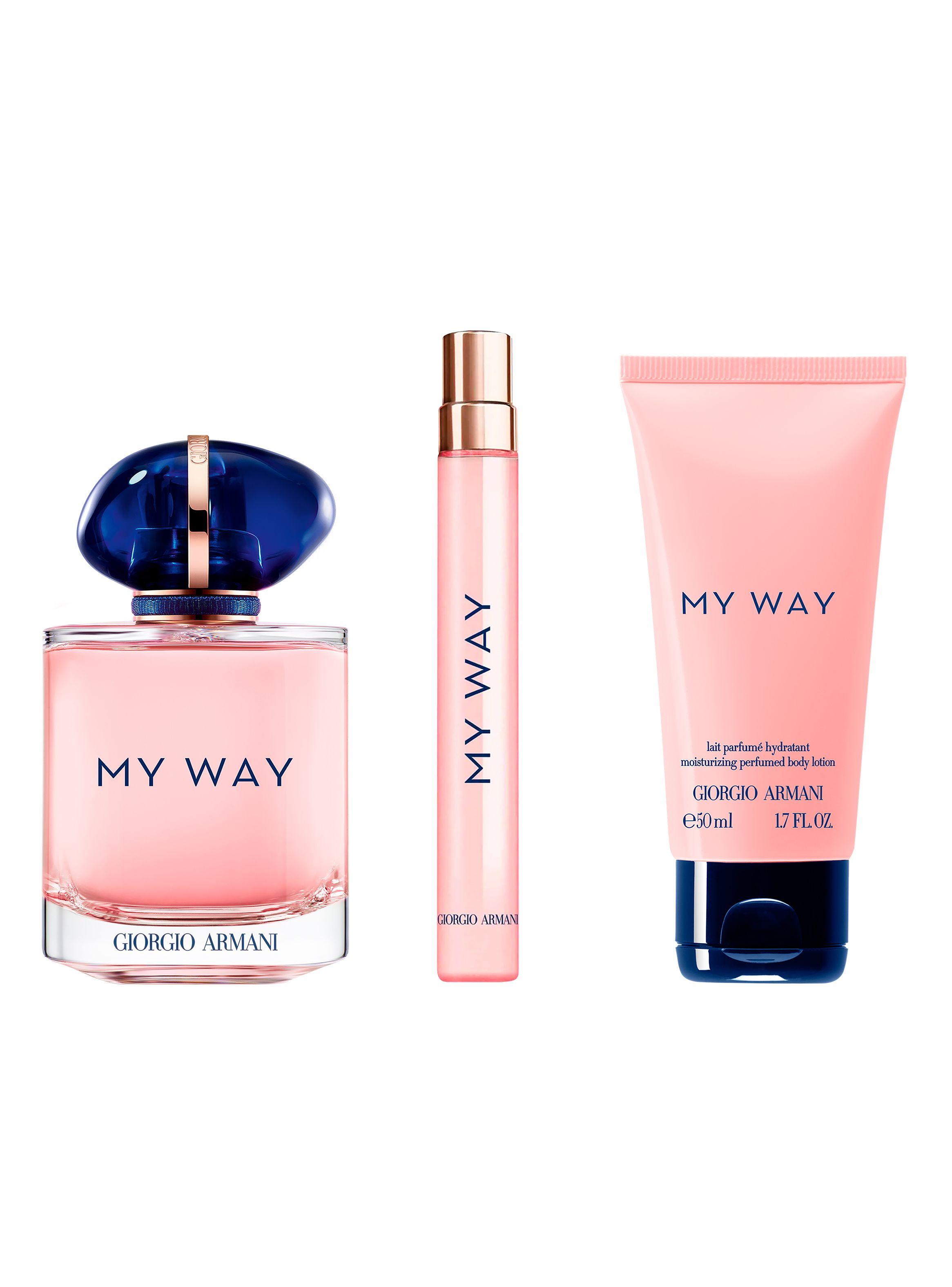 Set Perfume My Way EDP Mujer 90ml + 10ml + Loción Corporal 50ml Giorgio Armani-0