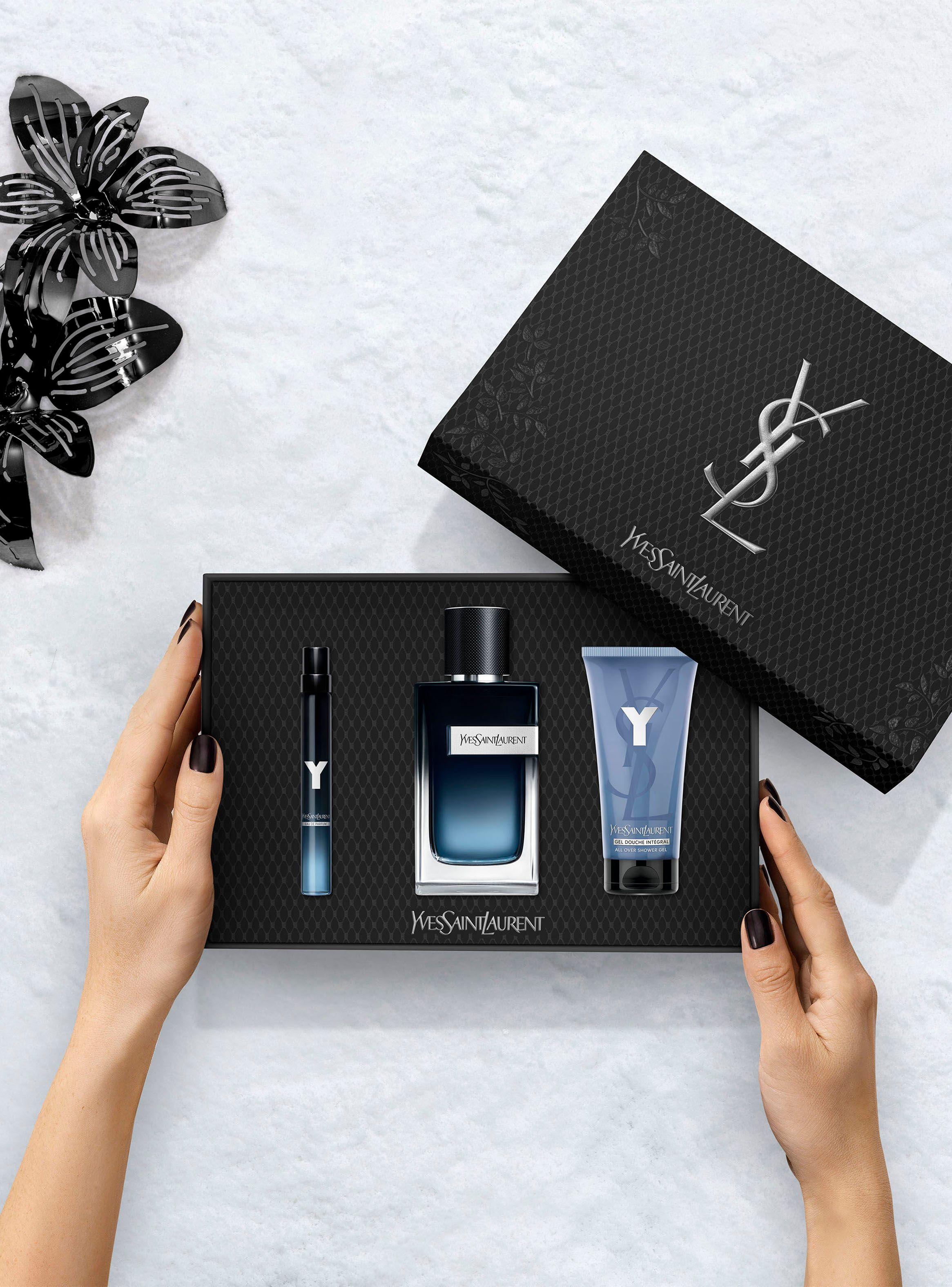 Set Perfume Y EDP Hombre 100ml + 10ml + Gel de Ducha 50ml Yves Saint Laurent-2