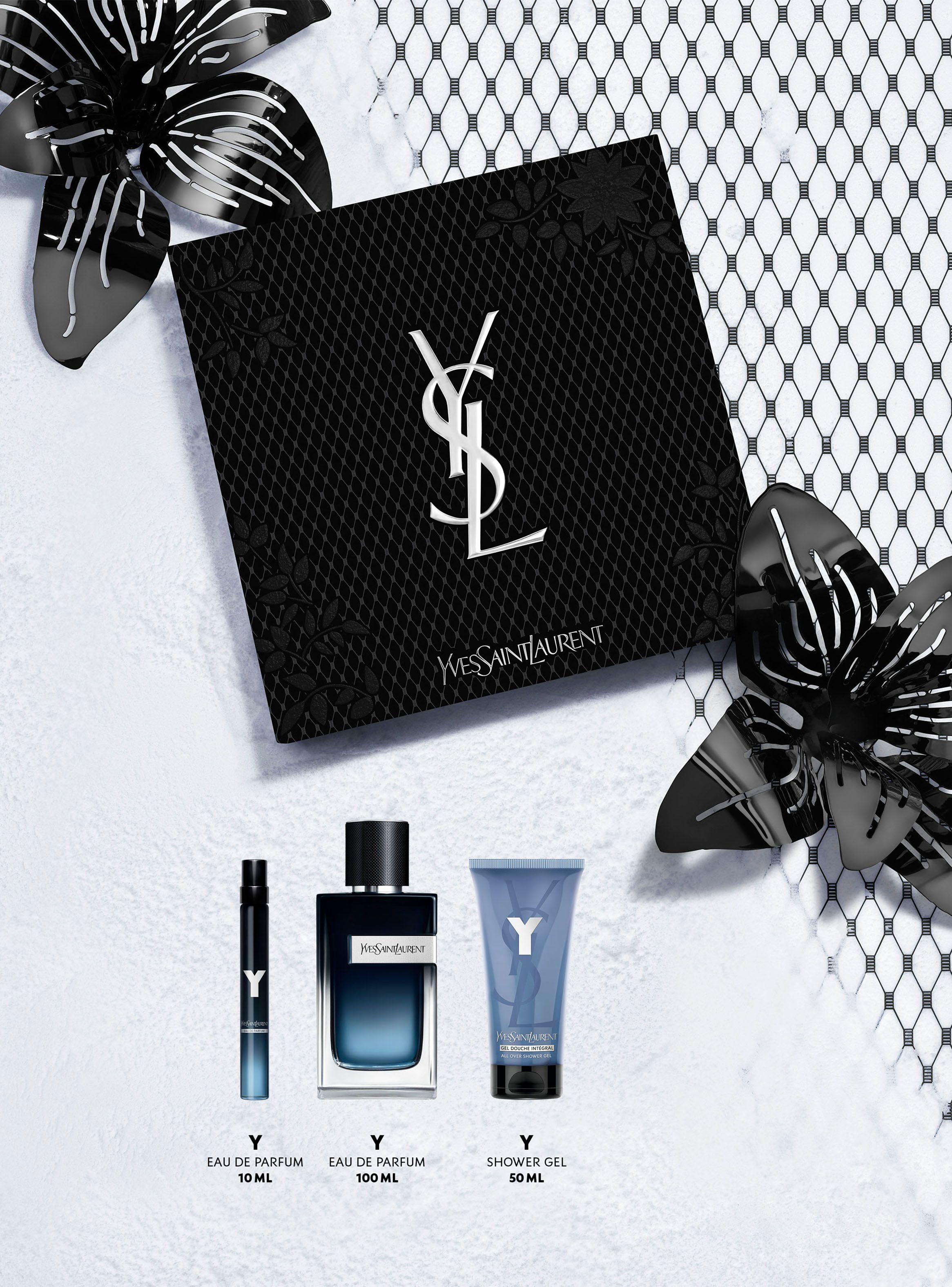 Set Perfume Y EDP Hombre 100ml + 10ml + Gel de Ducha 50ml Yves Saint Laurent-3