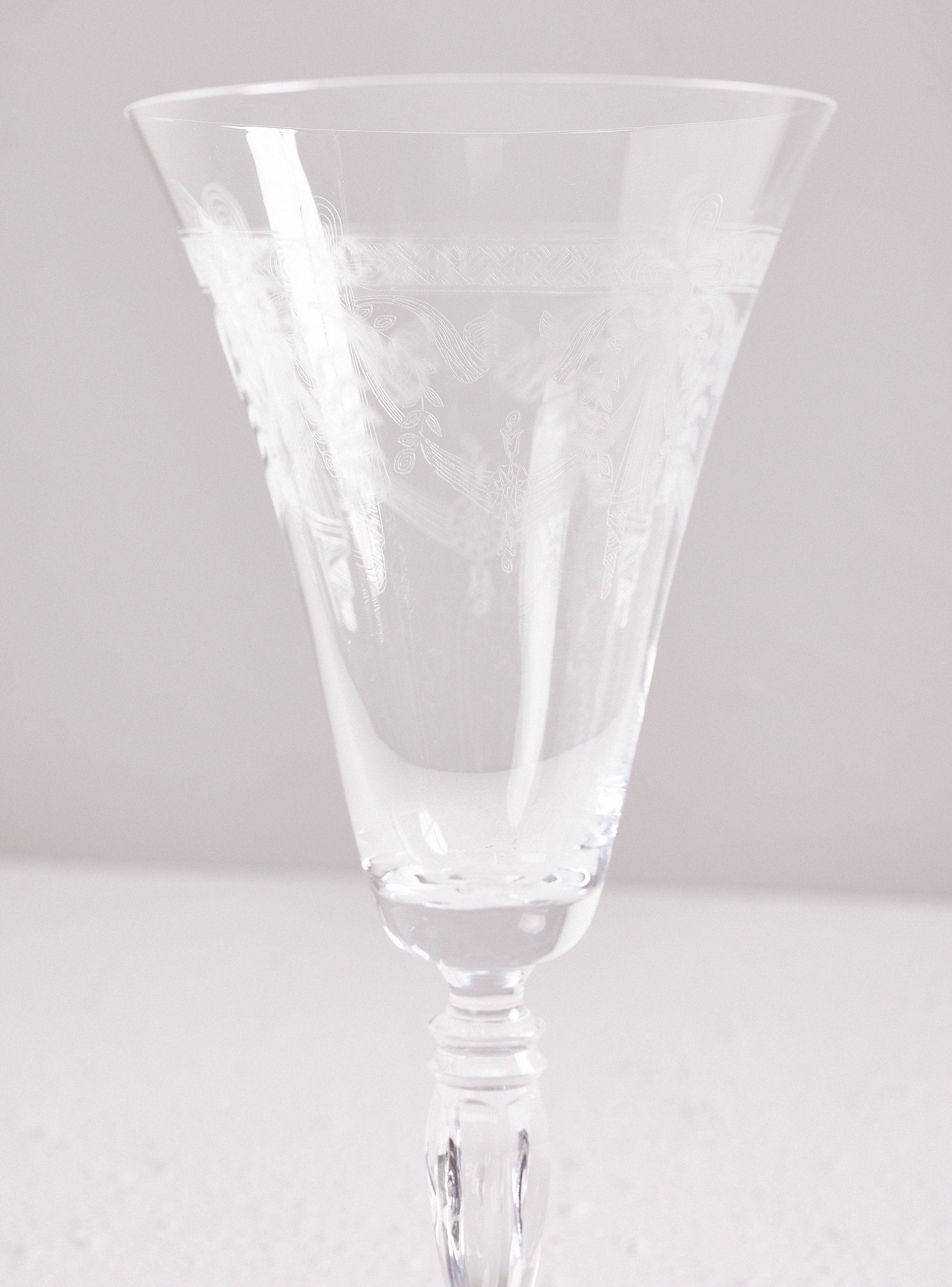 Set 6 Copas Cristal Tallado Victoria Tinto 230 ml-2