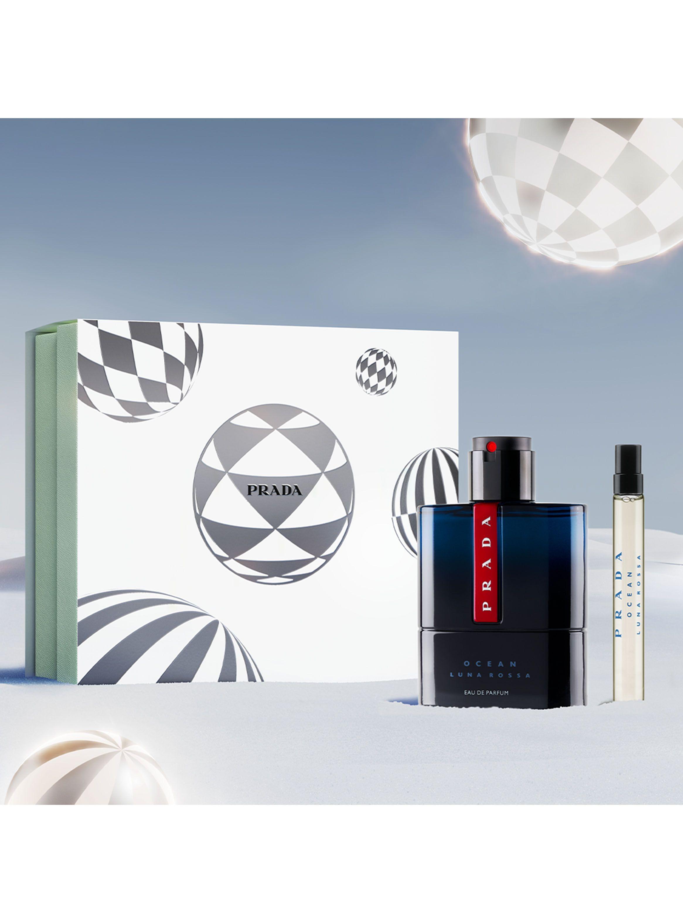 Set Perfume Luna Rossa Ocean EDP Hombre 100ml + 10ml Prada-3