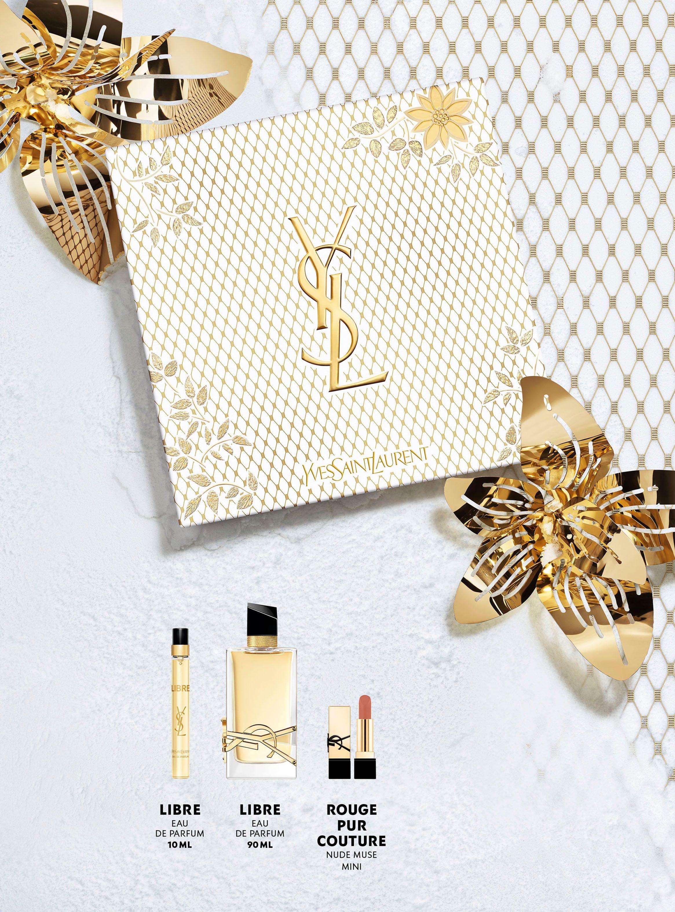 Set Perfume Libre EDP Mujer 90ml + 10ml + Mini Labial Rouge Pur Couture NM Yves Saint Laurent-3