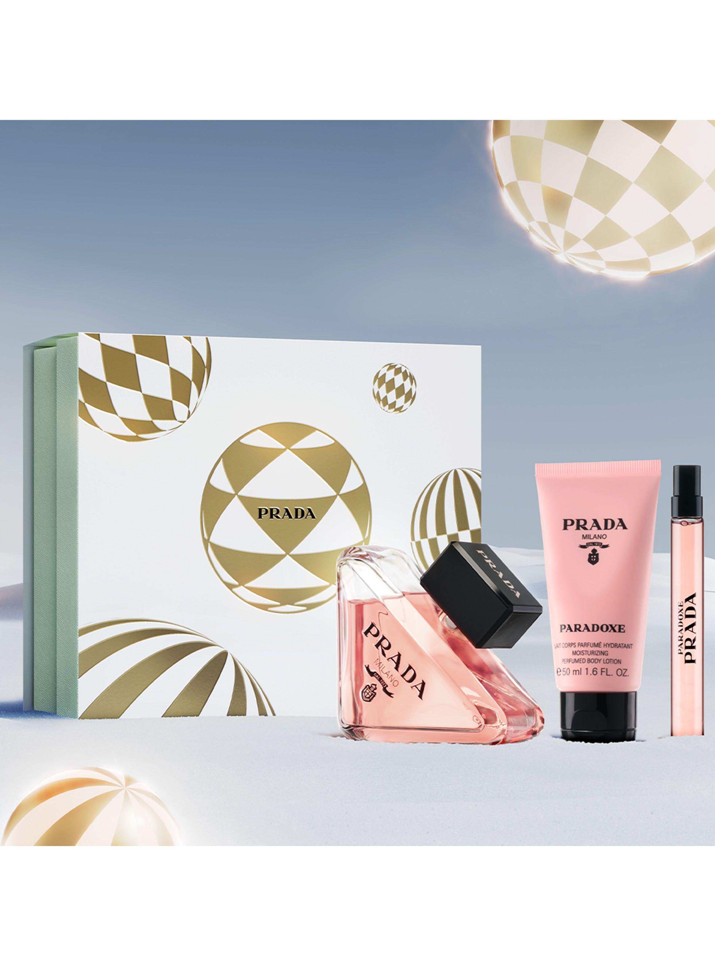 Set Perfume Paradoxe EDP Mujer 90ml + 10ml + Loción Corporal 50ml Prada-3