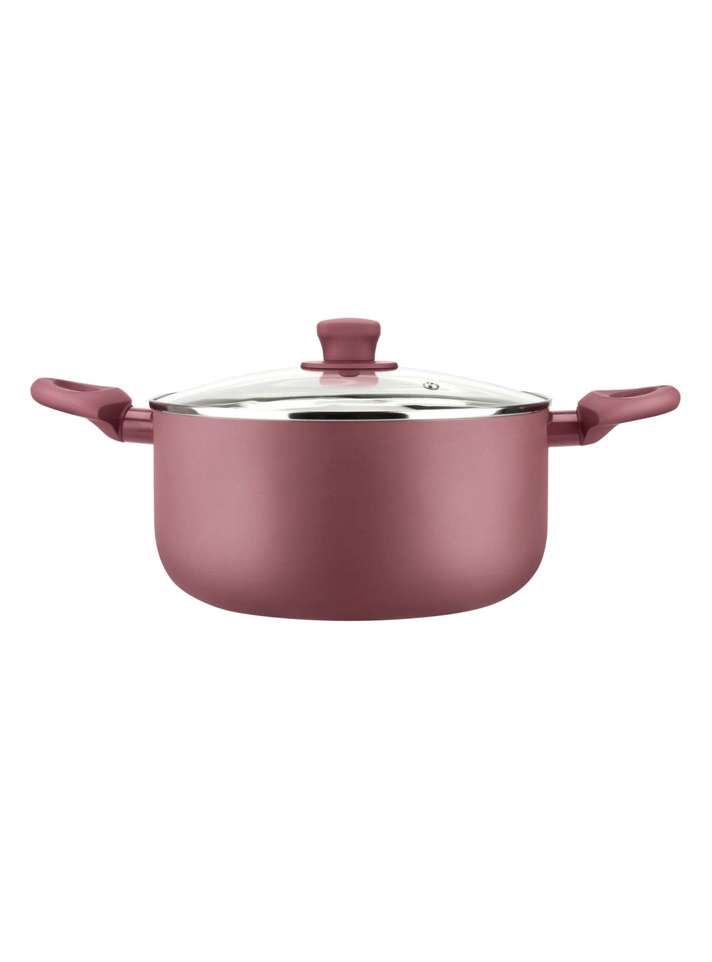 Olla de Aluminio 24 cm Spring Granate-0
