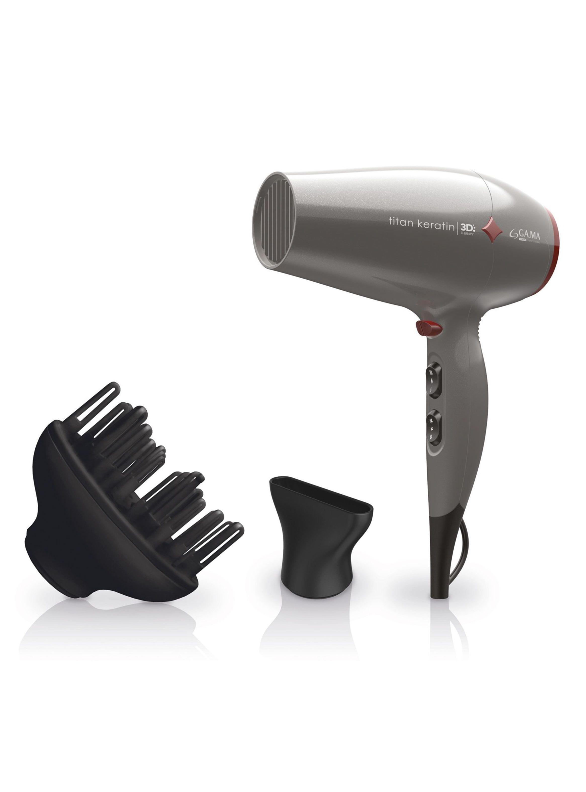 Secador de Pelo Diamond 3D Titan Keratin-0
