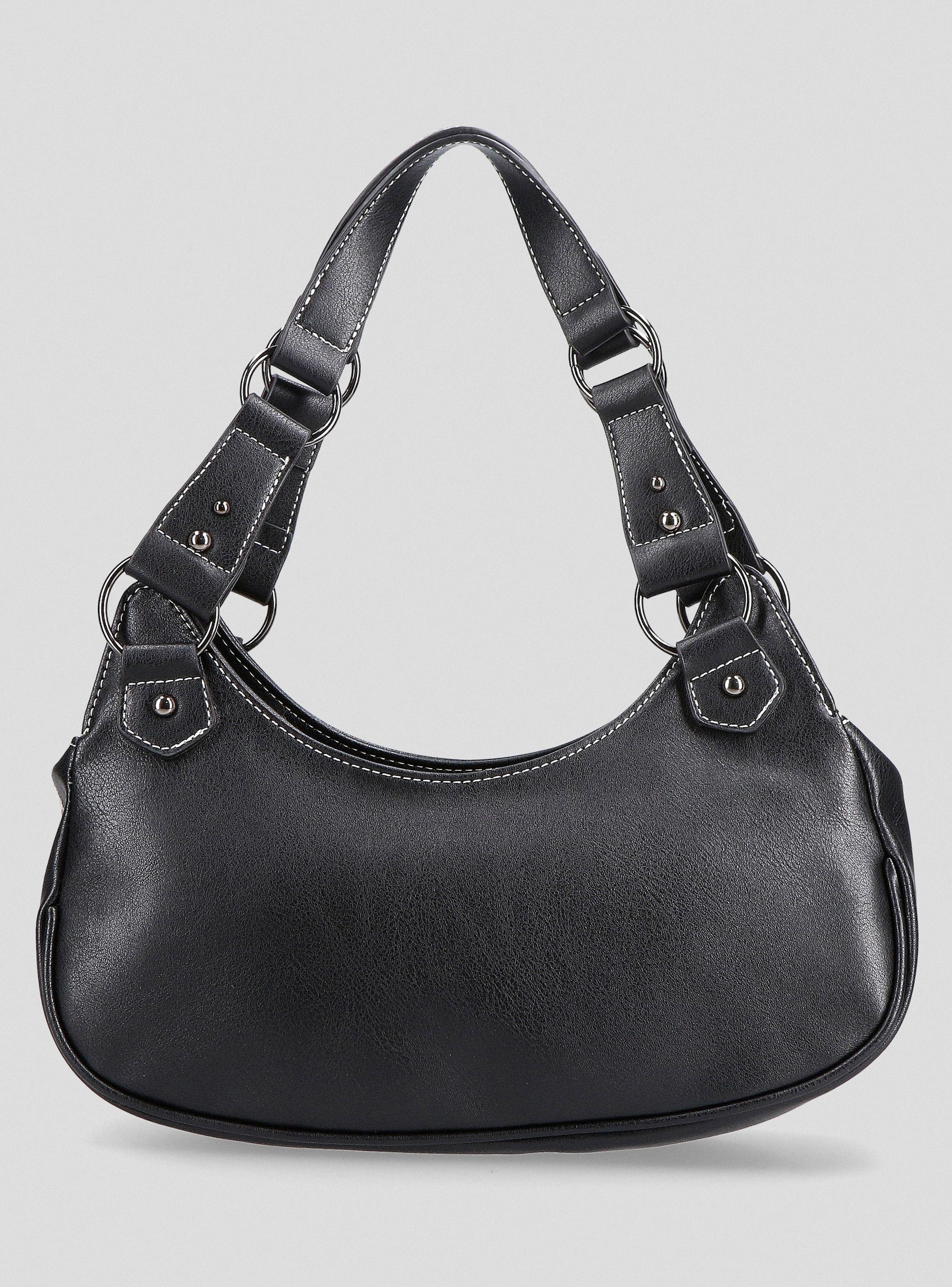Cartera de Hombro Detalle Boho con Tachas-4