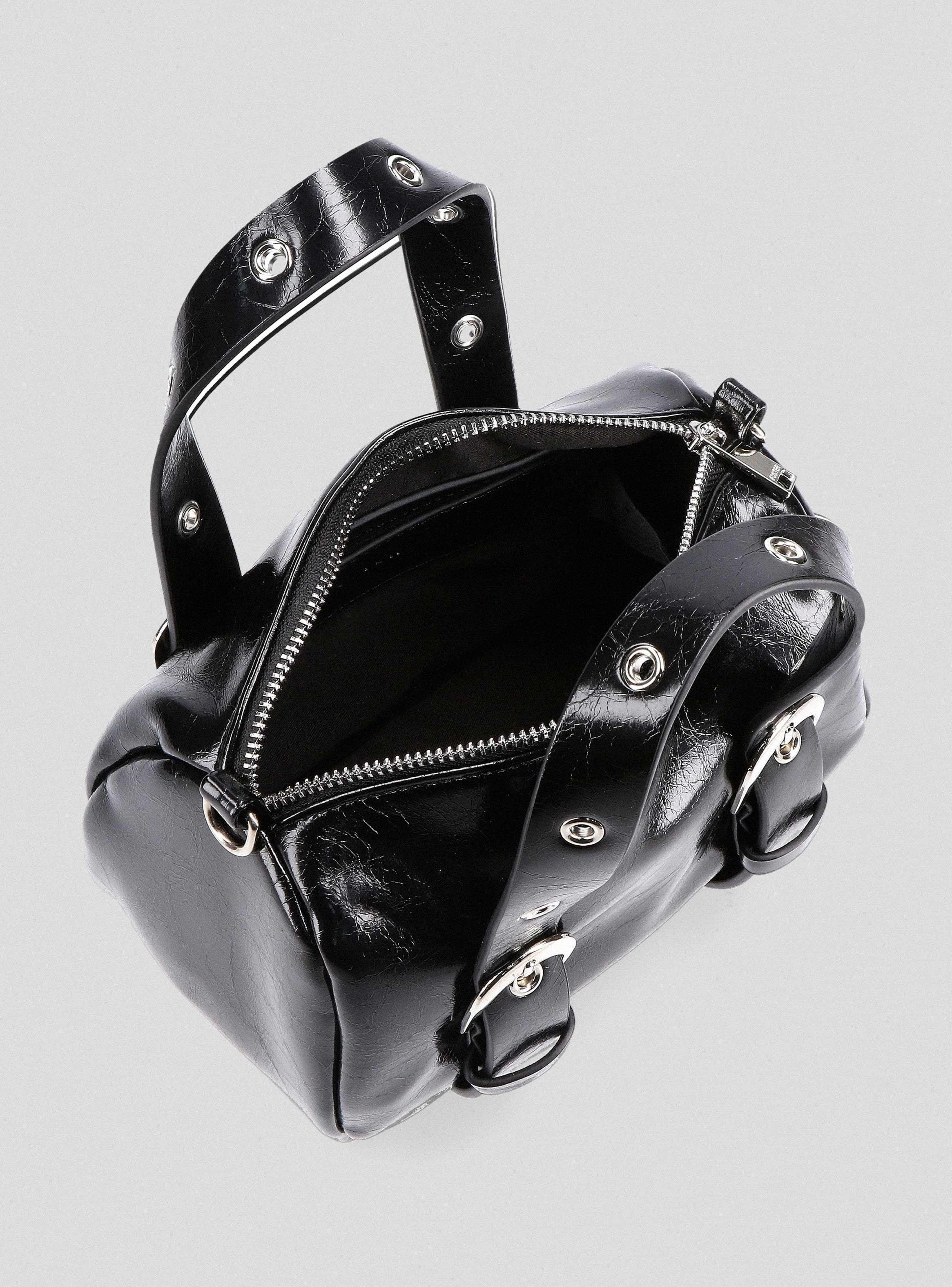 Cartera Tipo Mini Bandolera Ojetillos-3