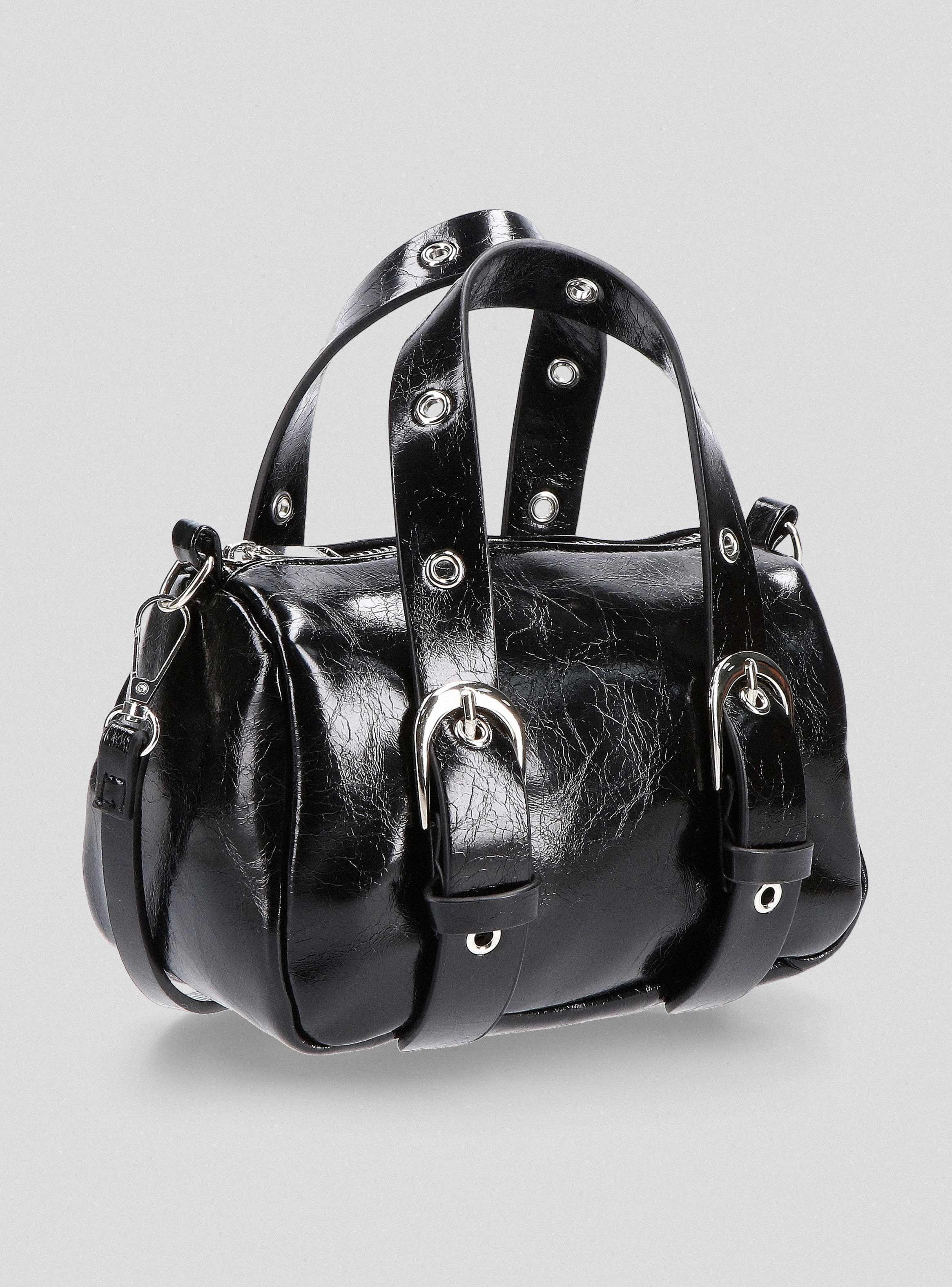 Cartera Tipo Mini Bandolera Ojetillos-1