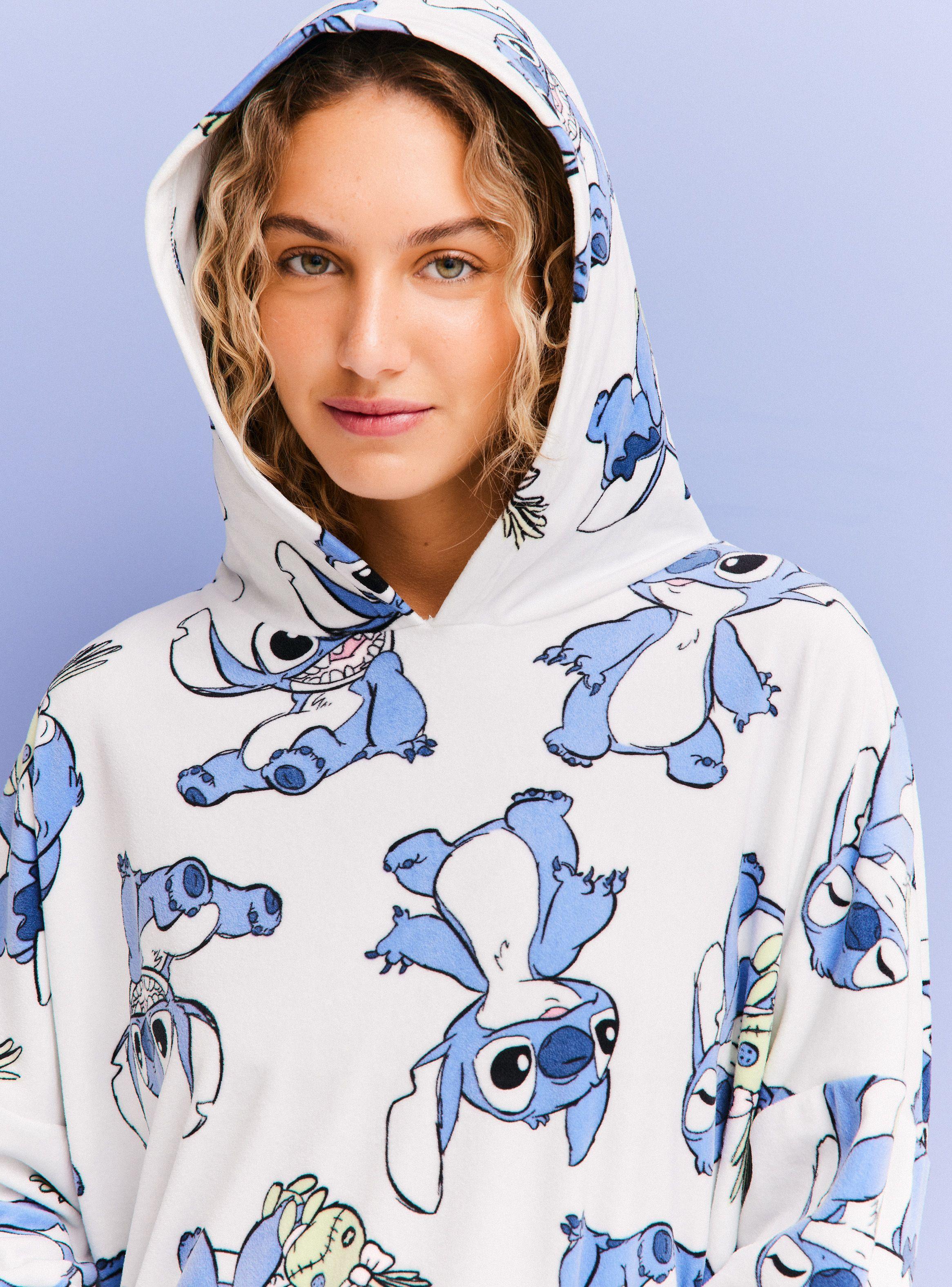 Bata Polerón Estampado Disney Stitch-2