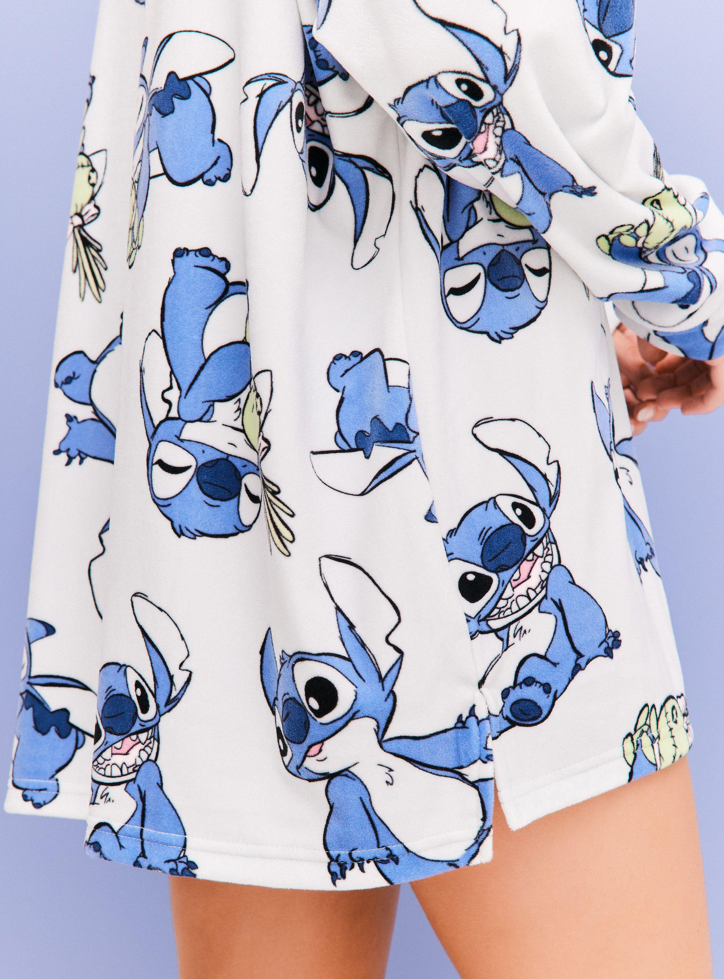 Bata Polerón Estampado Disney Stitch-3