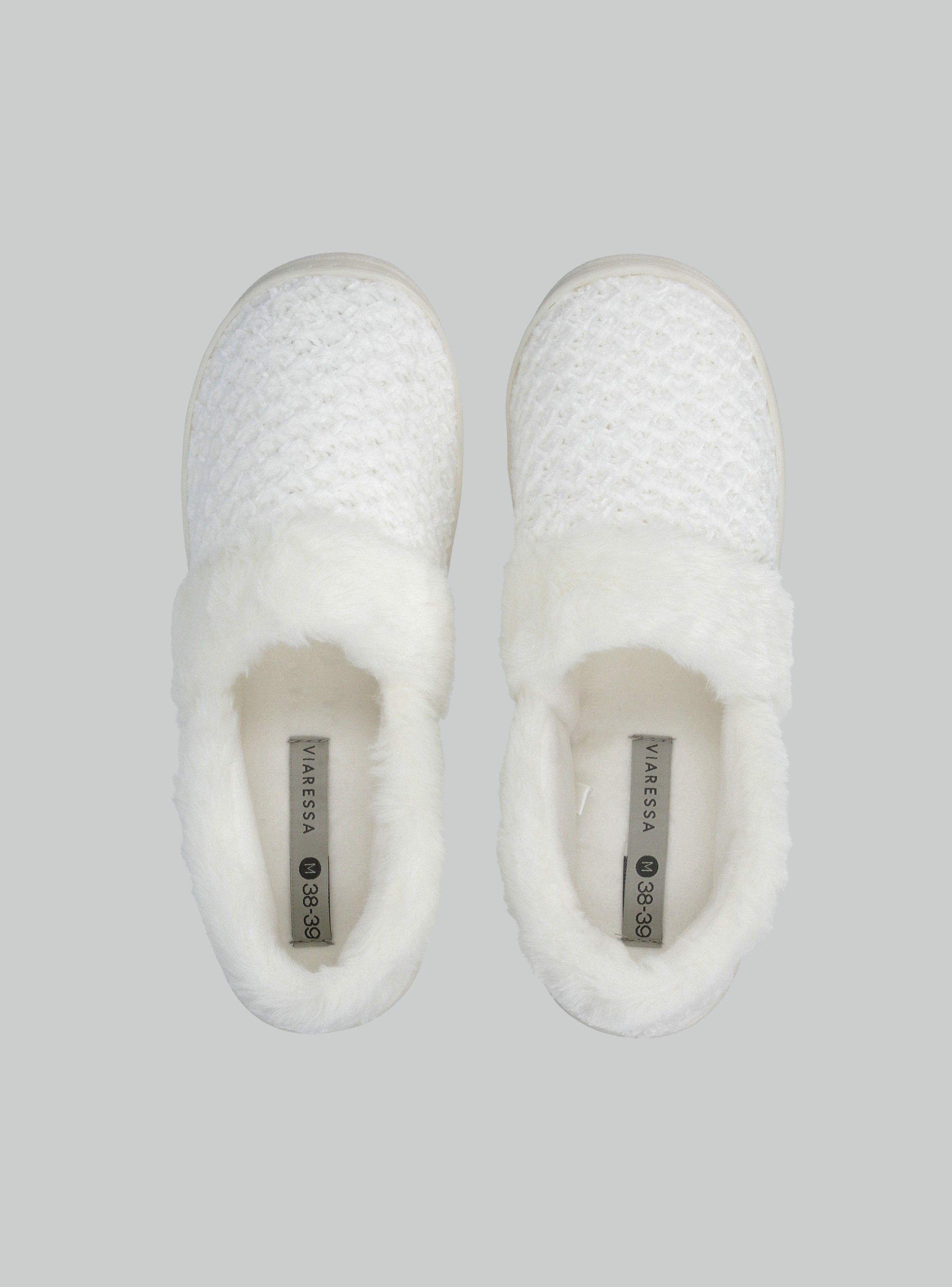 Pantufla Fantasía con Aplicación de Piel-0