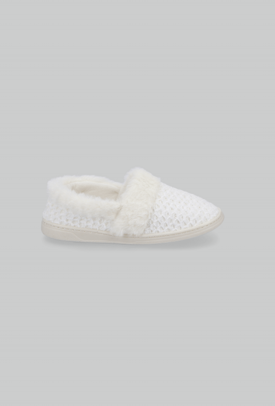 Pantufla Fantasía con Aplicación de Piel-3