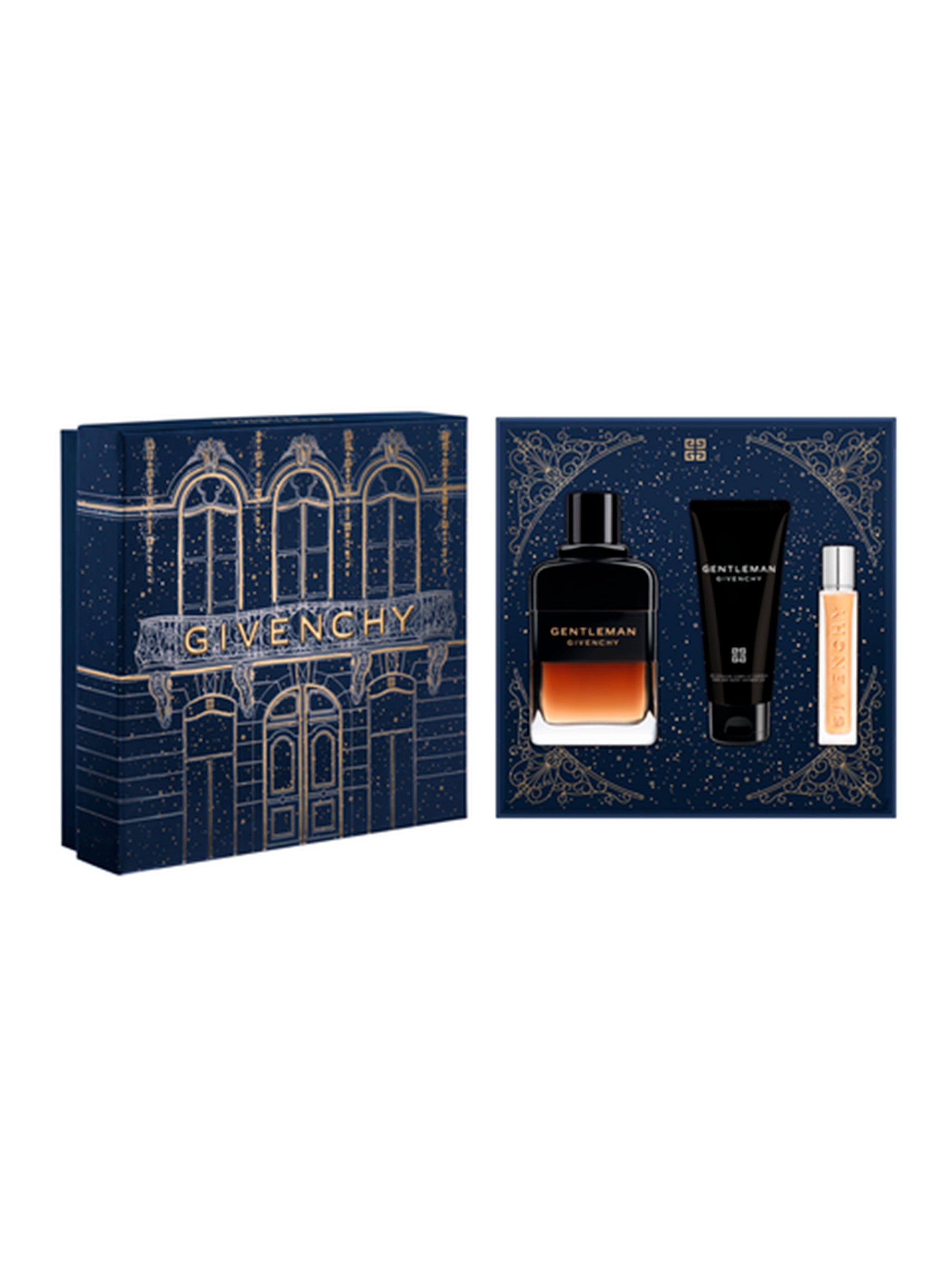 Set Perfume Gentleman EDP Hombre Réserve Privée 100 ml + Shower Gel 75 ml+ Perfumero de viaje 12.5 ml-1